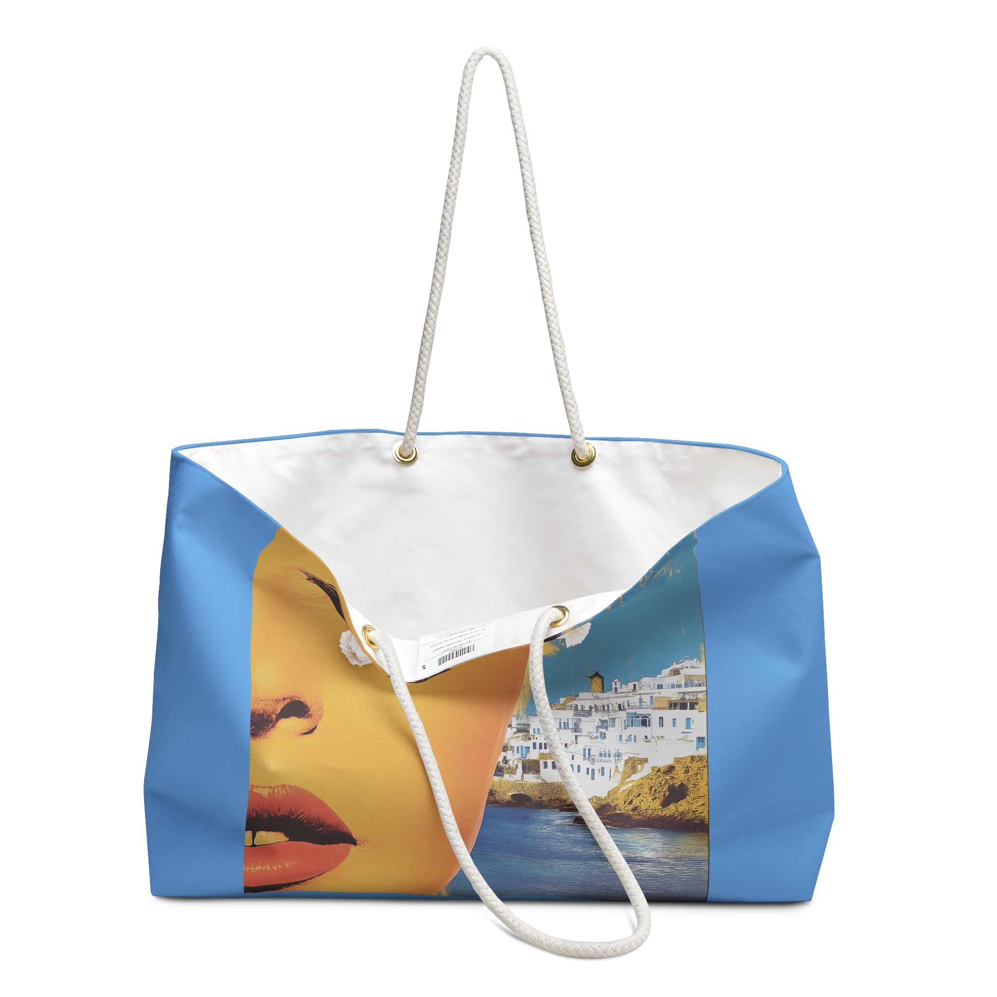 Mediterranean Summer Weekender Bag - Meet Me on Mykonos