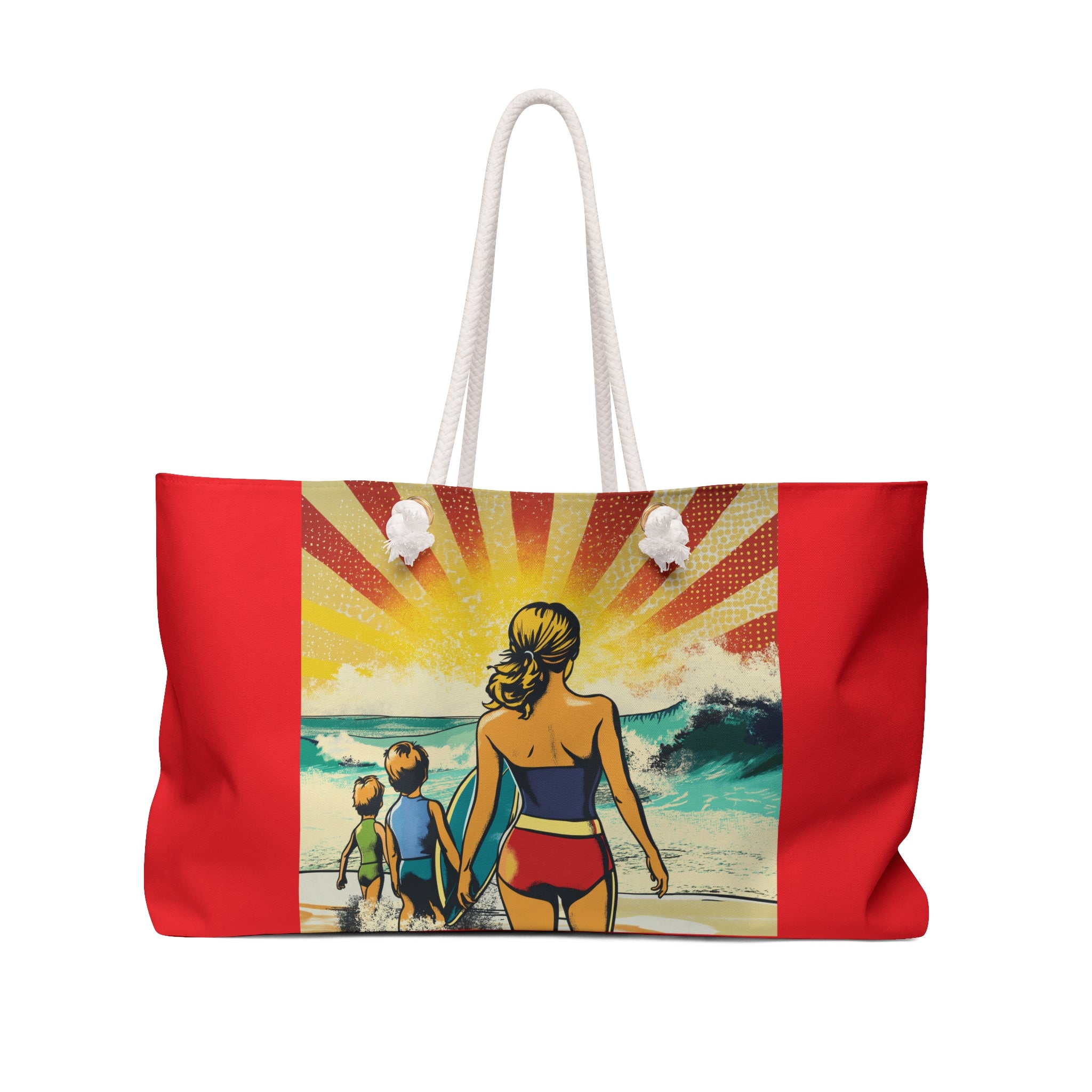 Sand and Surf Beach Bag Collection - Grom Mom on Duty