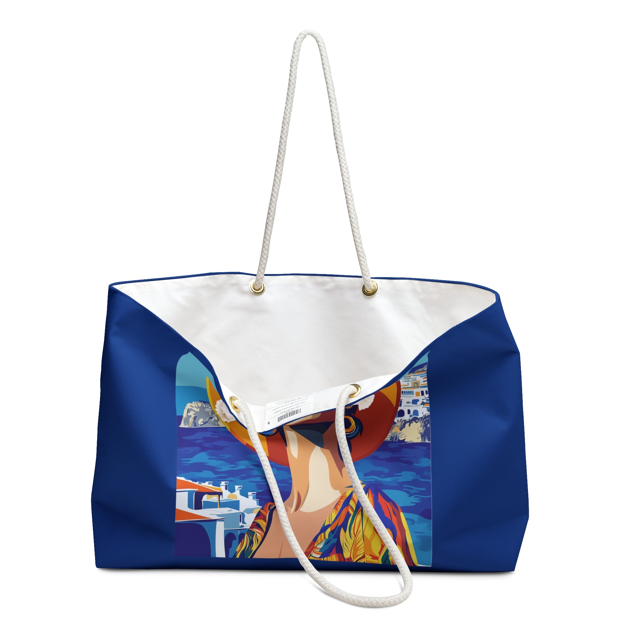 Mediterranean Summer Weekender Bag - Under a Grecian Sun