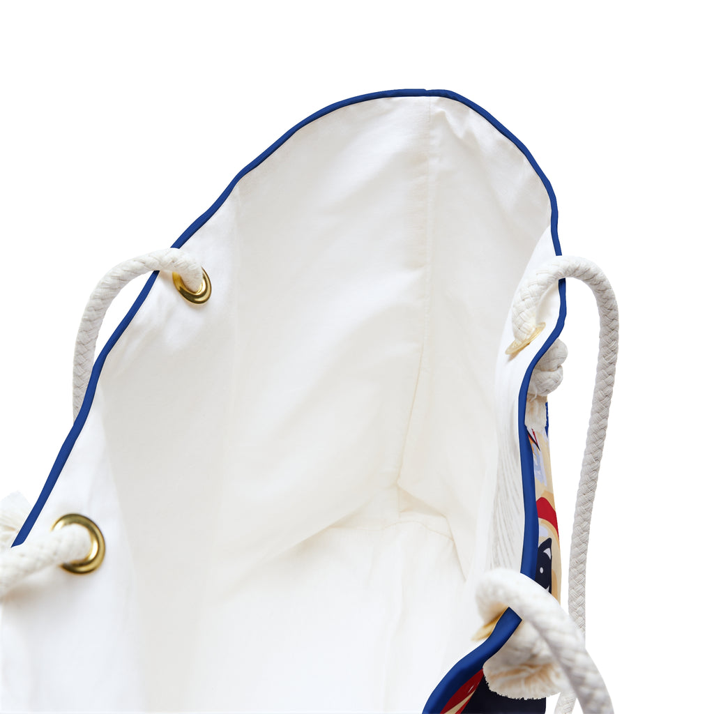 Stars & Stripes Beach Bag Collection - Red, White and Boom