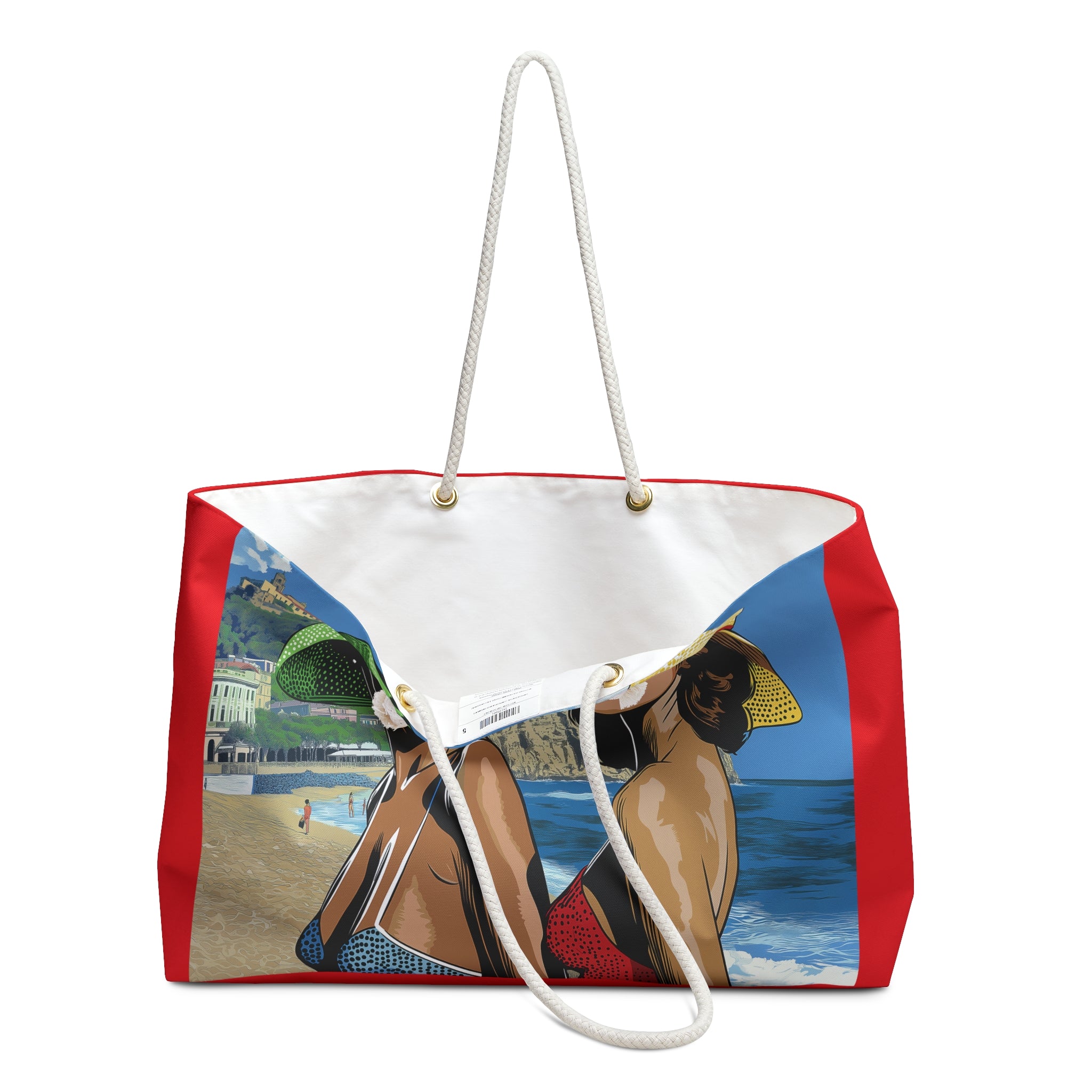 Mediterranean Summer Weekender Bag - Living La Dolce Vita