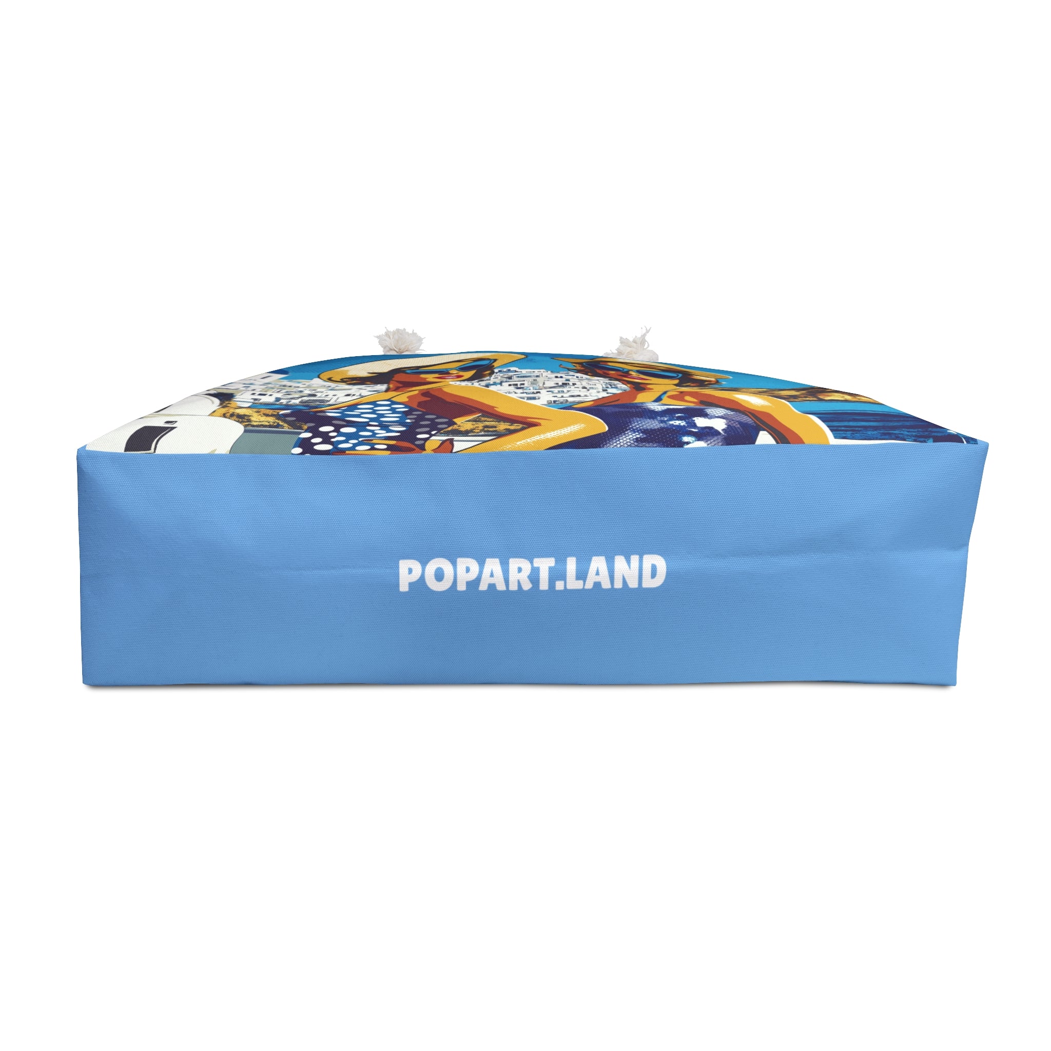 Mediterranean Summer Weekender Bag - Summer in Santorini