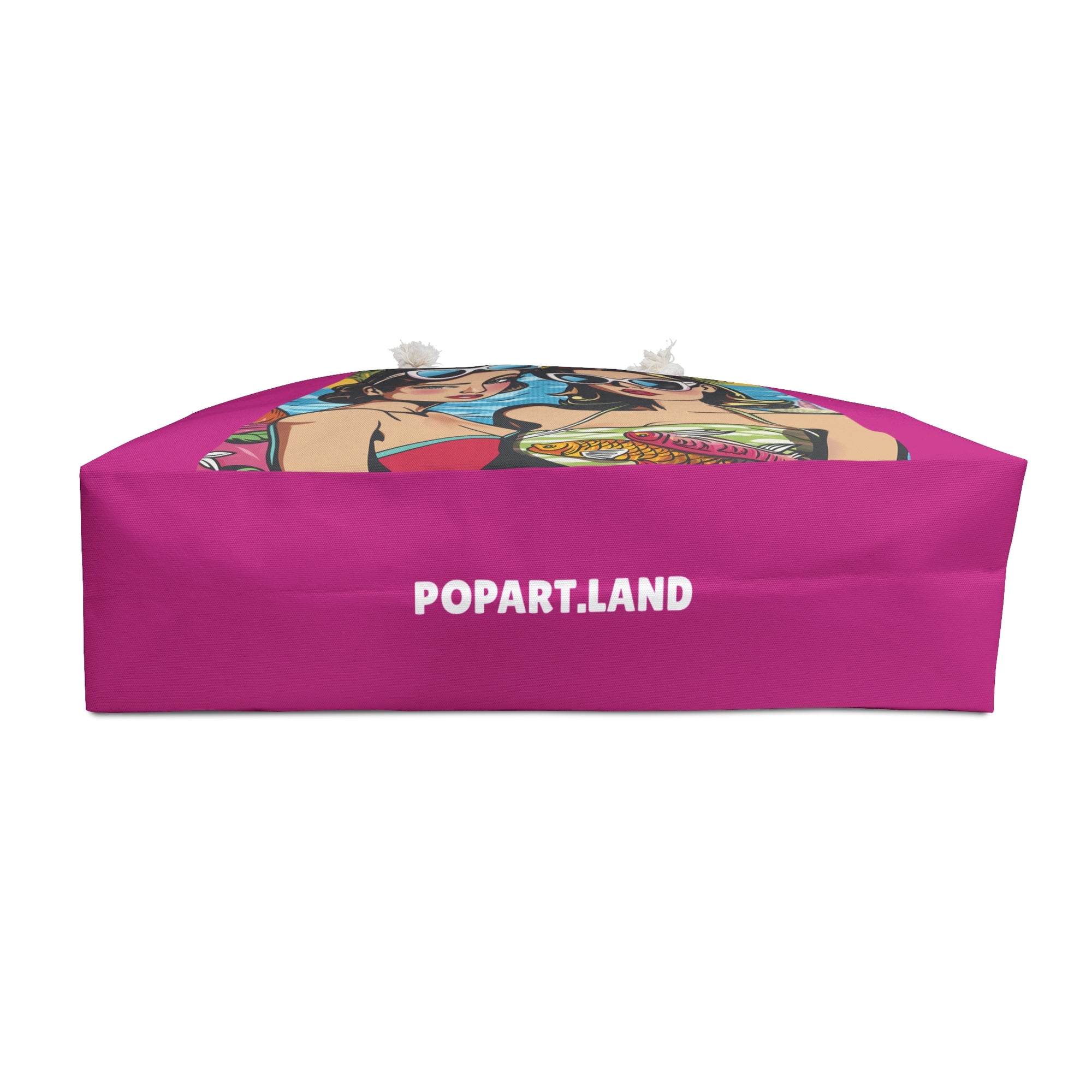 Mediterranean Summer Weekender Bag - Sardinia Girl Summer