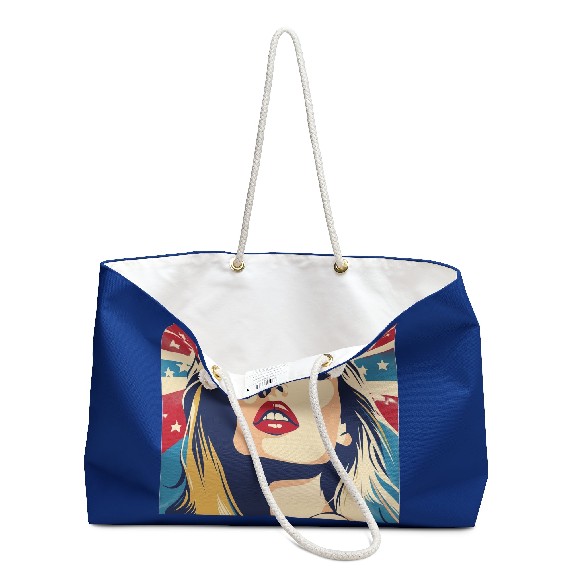 Stars & Stripes Beach Bag Collection - Born in the U.S. Slay
