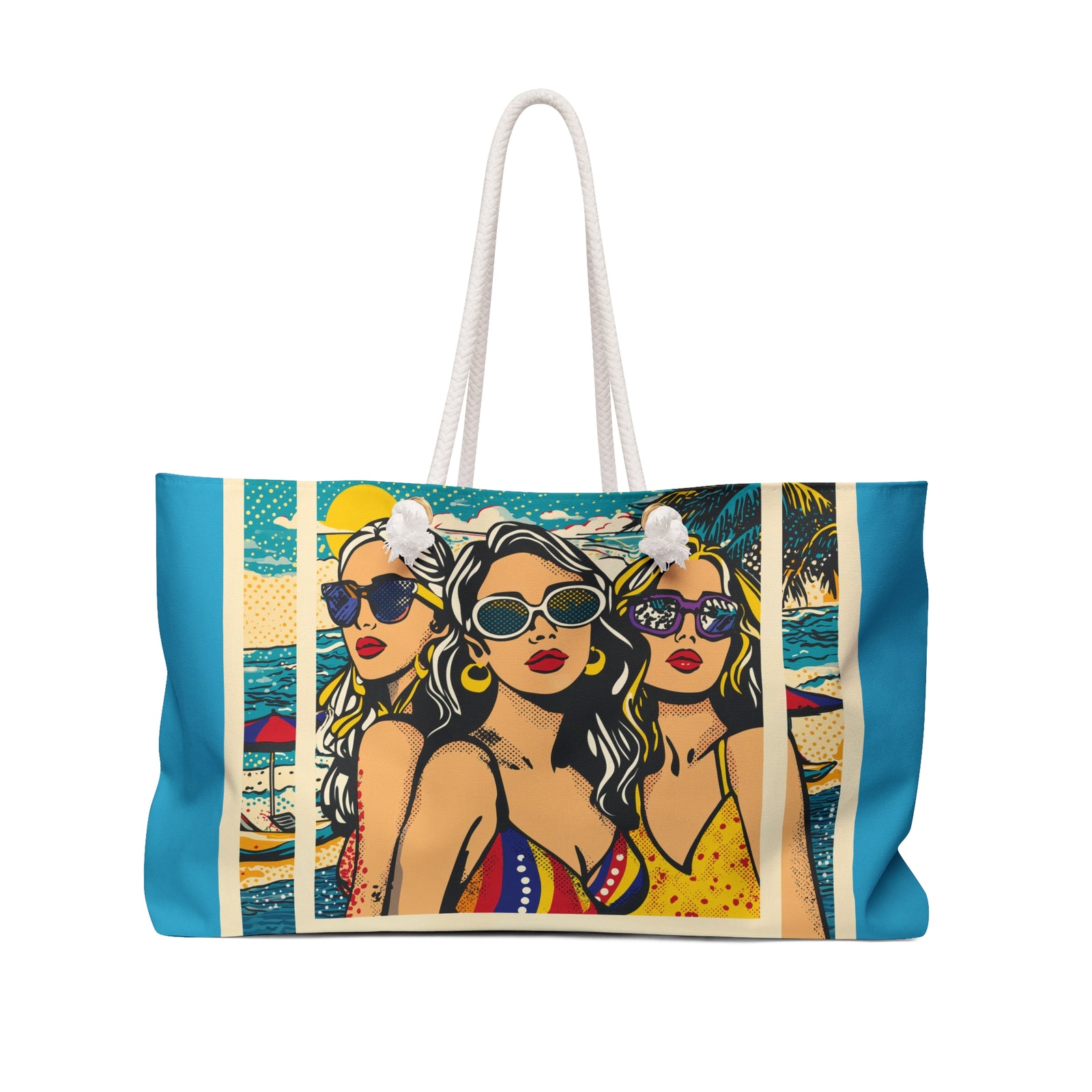 Vacation Squad Goals Beach Tote