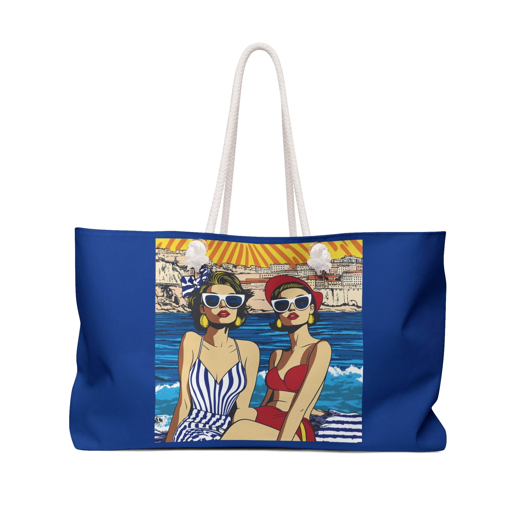 Mediterranean Summer Weekender Bag - Take Me Away to Marseille