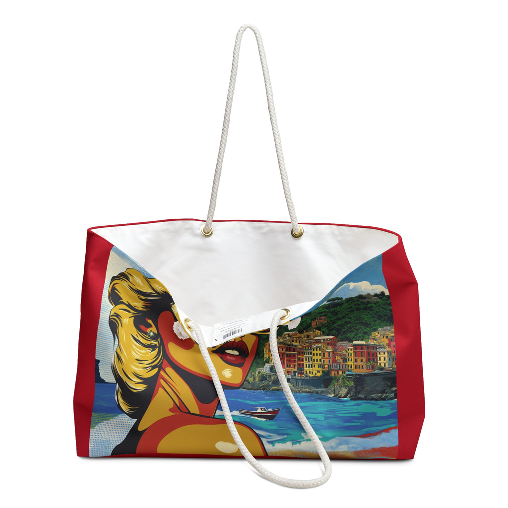 Mediterranean Summer Weekender Bag - Current Mood: Bellissima