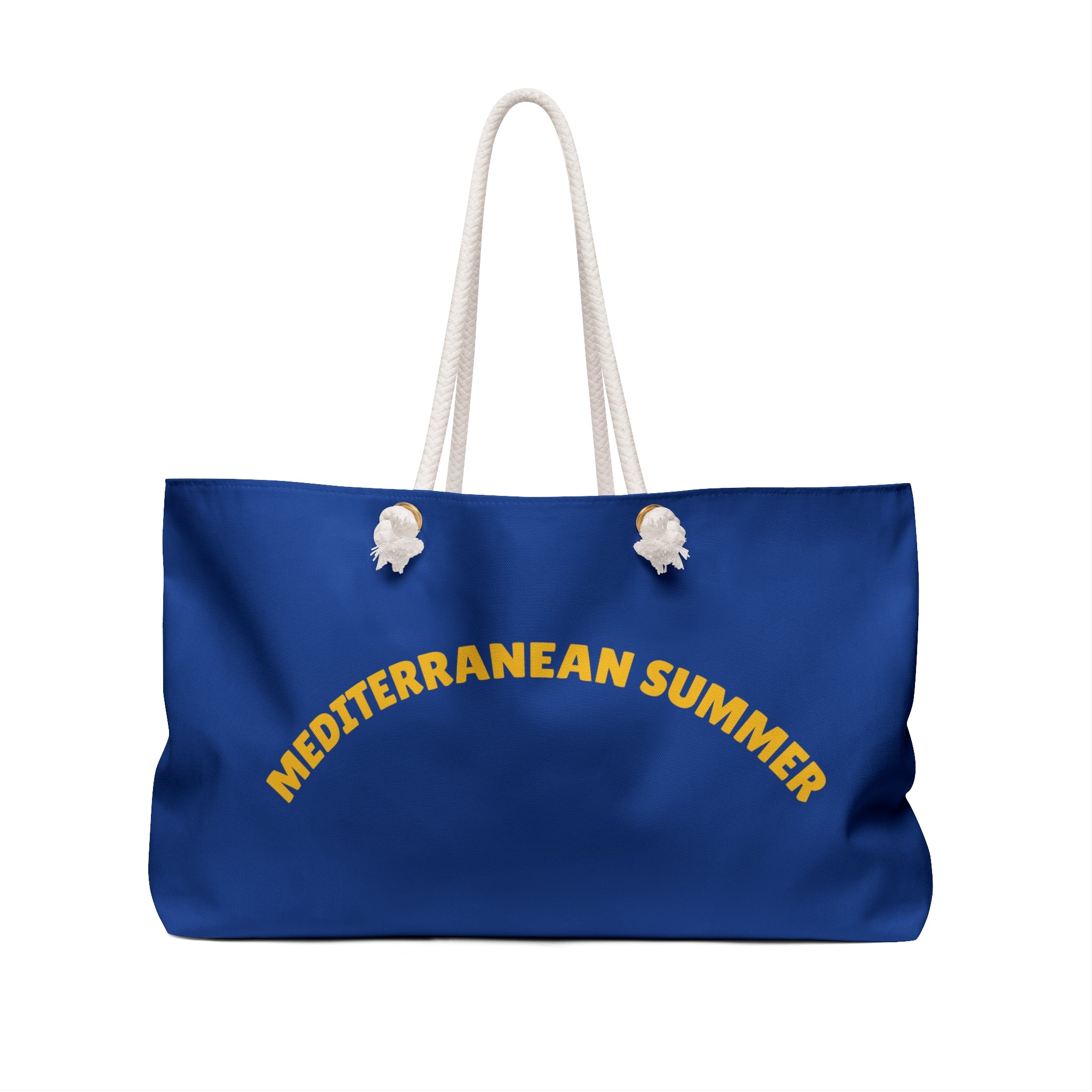 Mediterranean Summer Weekender Bag - Mediterranean Summer