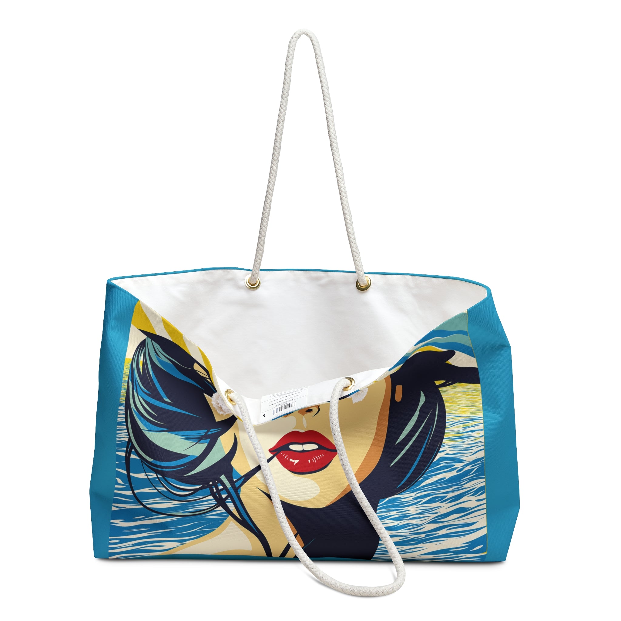 Seven Seas Beach Bag Collection - Happiness Comes in Waves