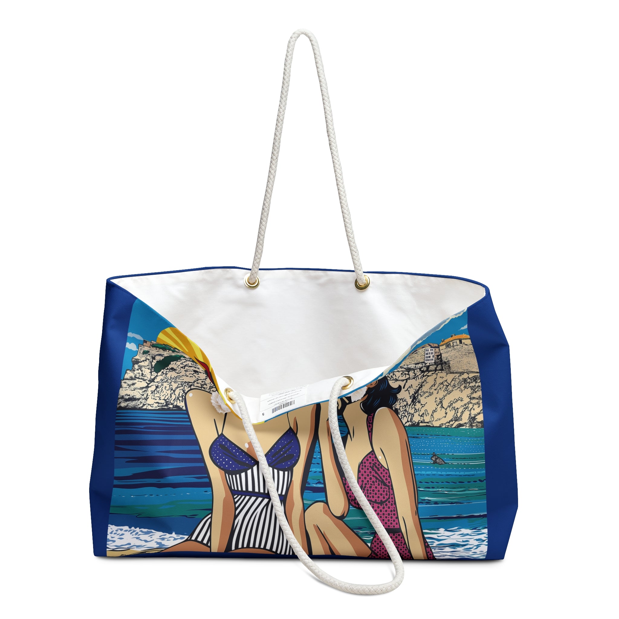 Mediterranean Summer Weekender Bag - French Girl Summer