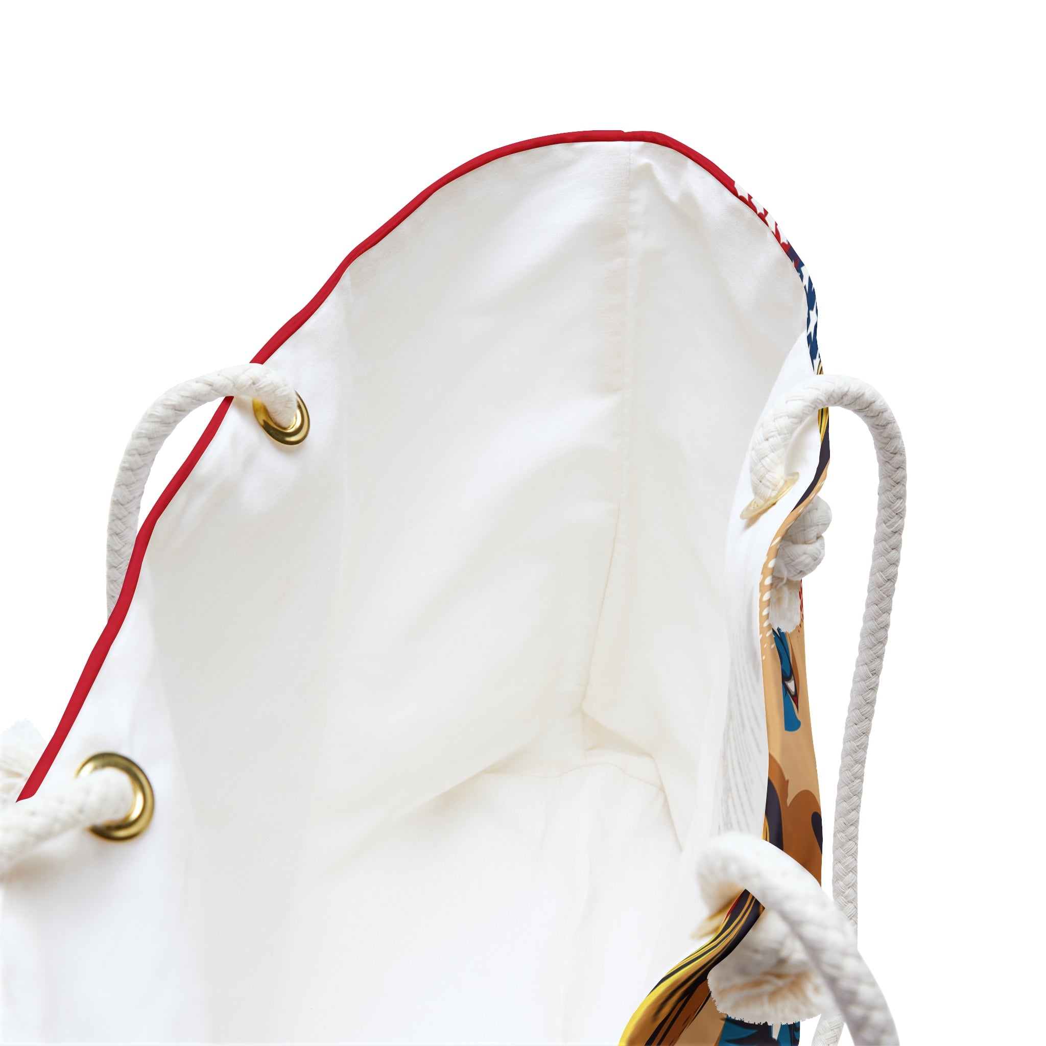 Stars & Stripes Beach Bag Collection - Kiss Me Under the Fireworks