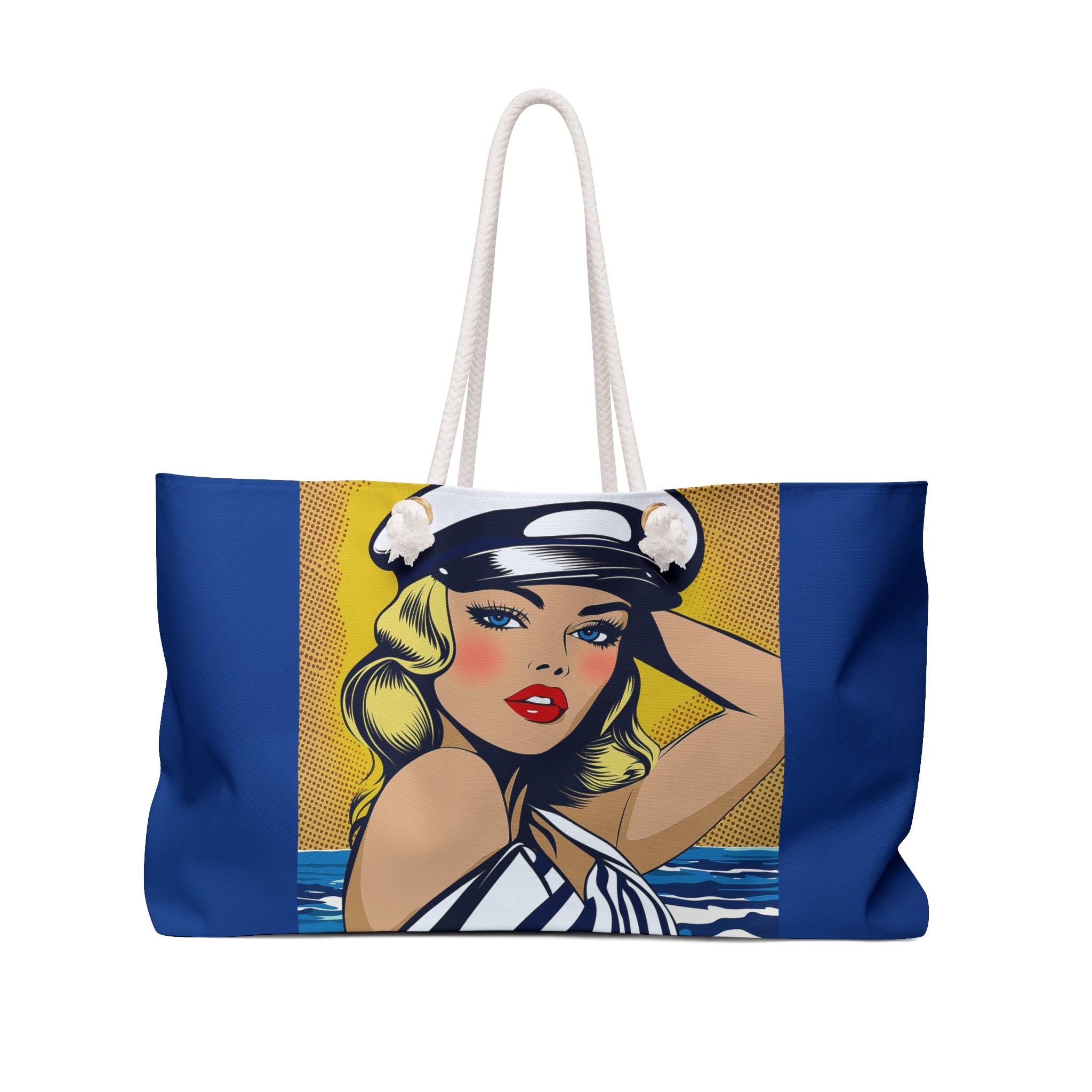 Nautical Beach Bag Collection - Kiss the Captain