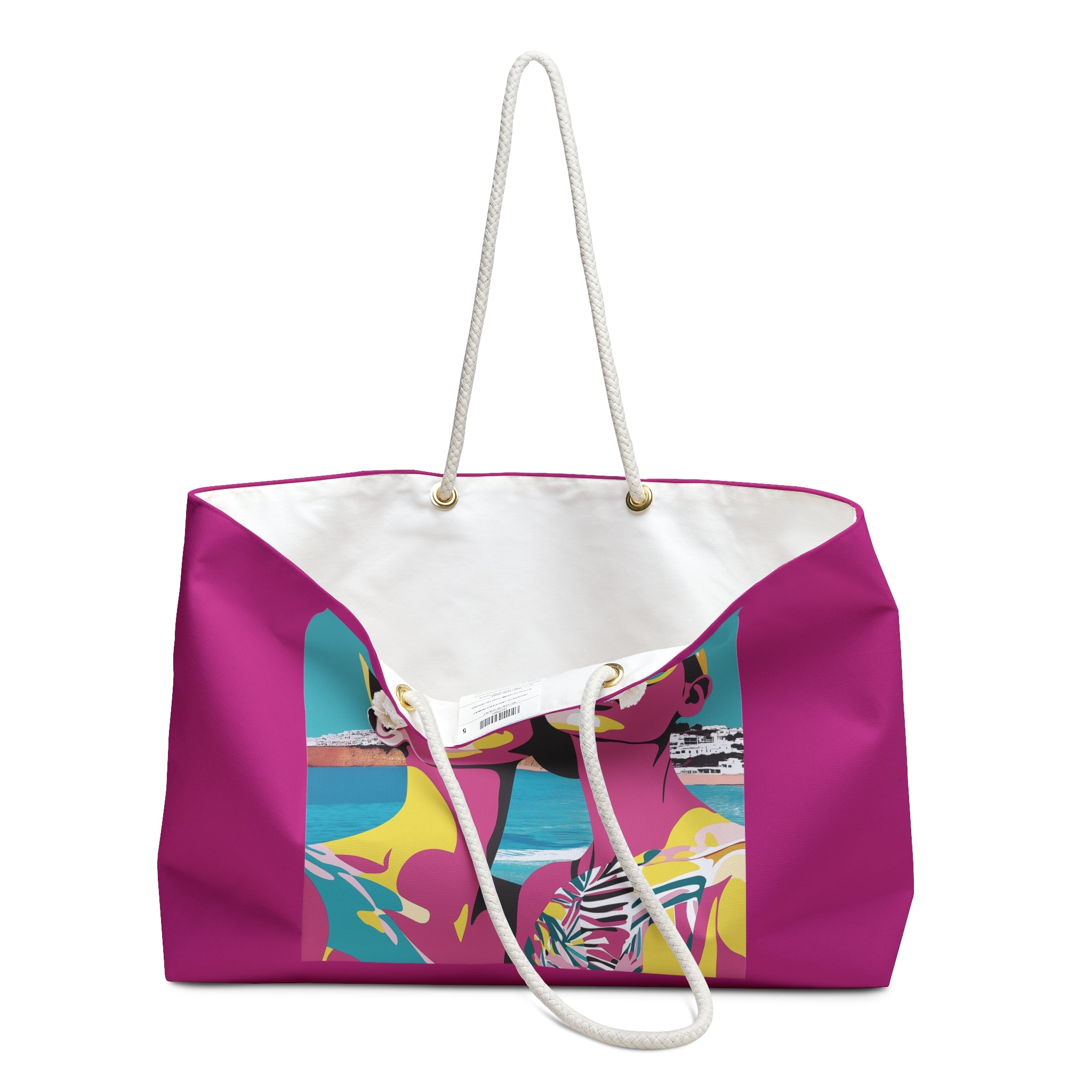 Mediterranean Summer Weekender Bag - Spanish Girl Summer
