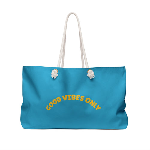 Beach, Overnight or Weekender Bag - Good Vibes Only