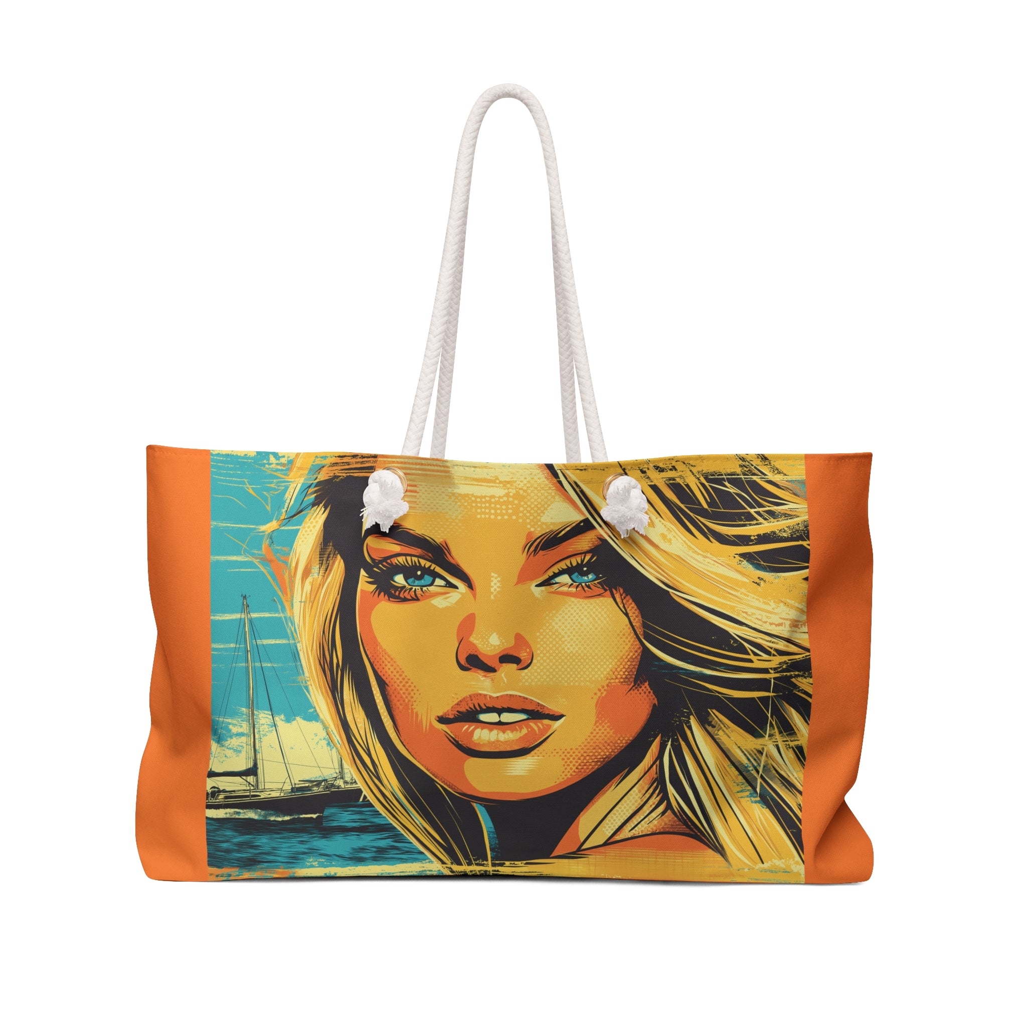 Beach, Overnight or Weekender Bag - Yacht Girl Summer