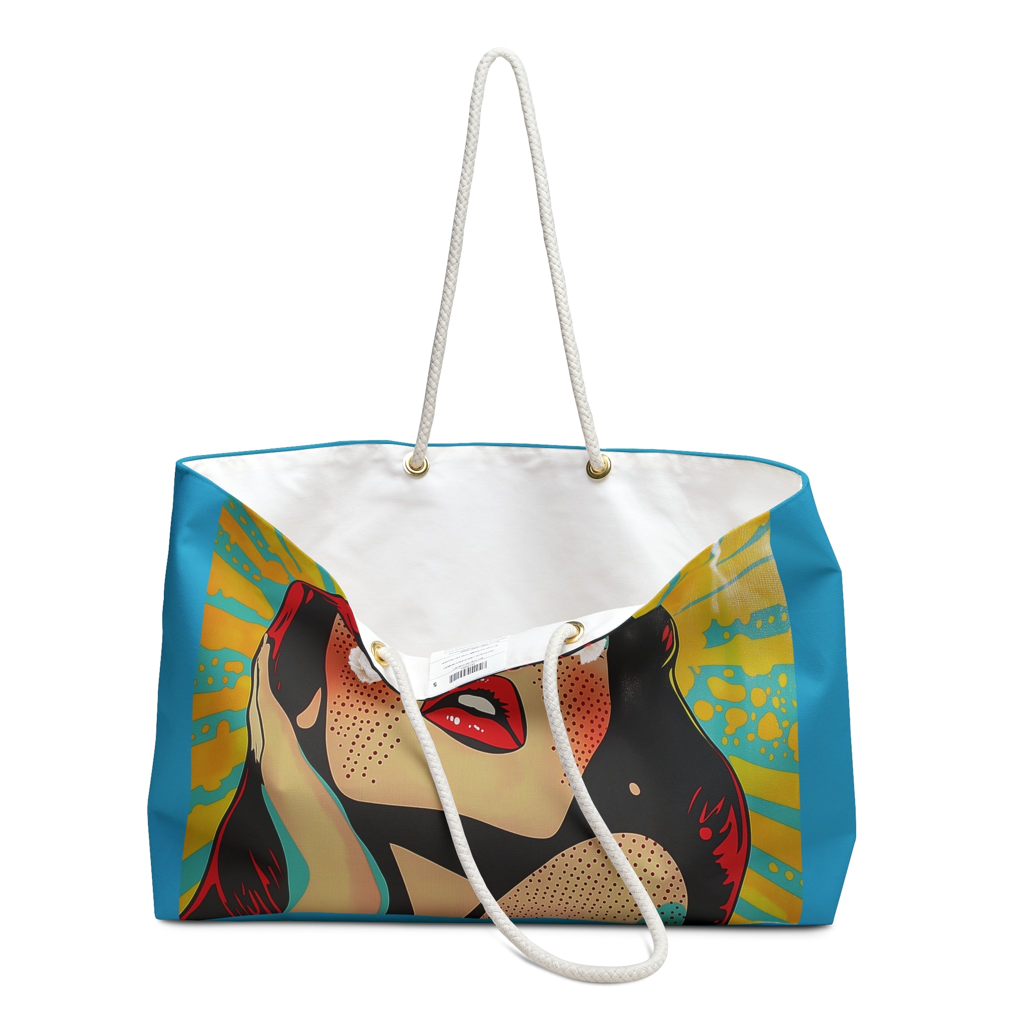 Good Vibes Only Pop Art Weekender Bag