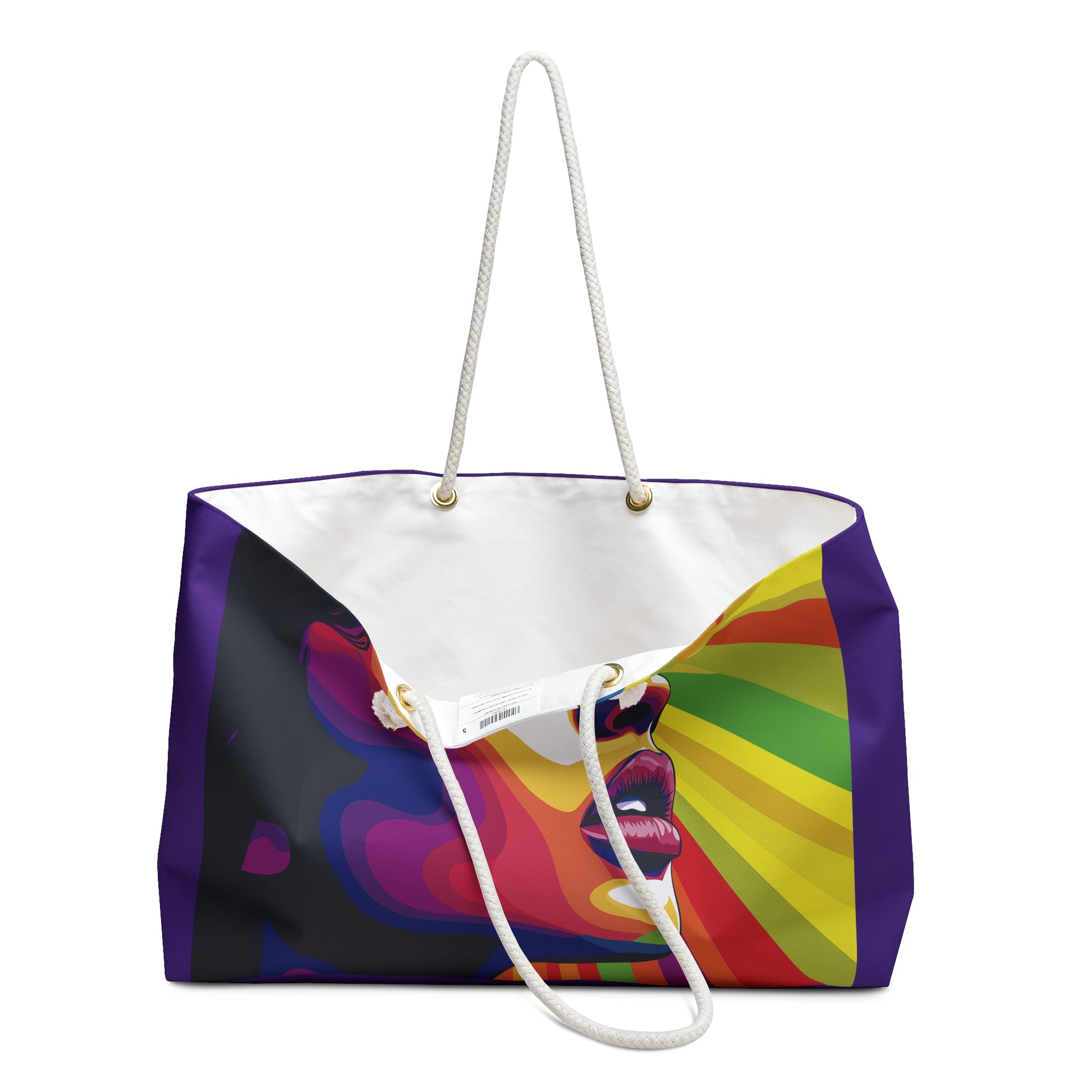 Rainbow Beach Bag Collection - Rainbow Vibes Only