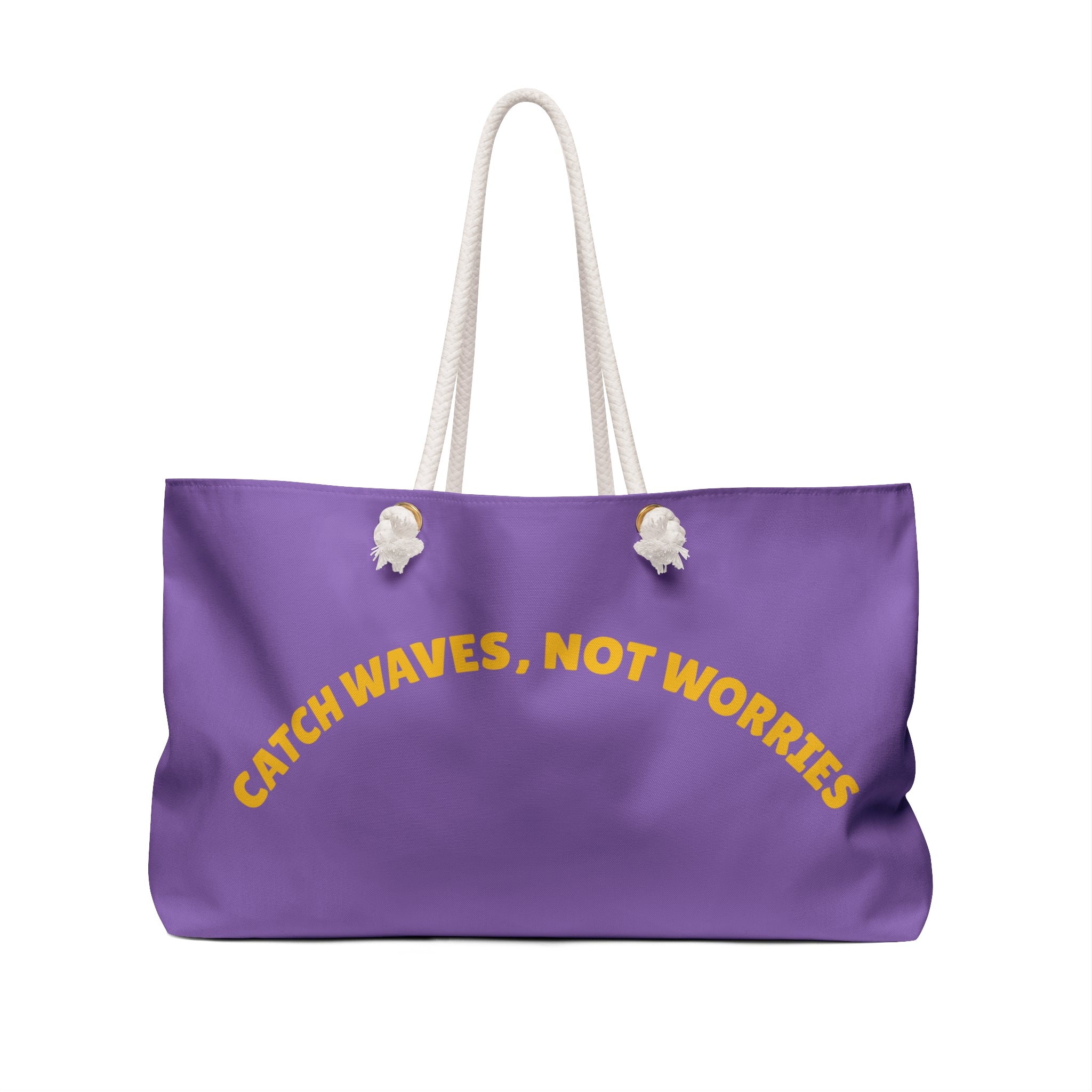 Sand and Surf Beach Bag Collection - Catch Waves, Not Worries