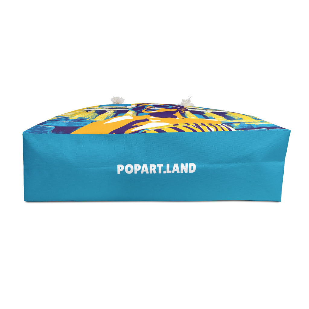Mediterranean Summer Weekender Bag - Greek Girl Summer