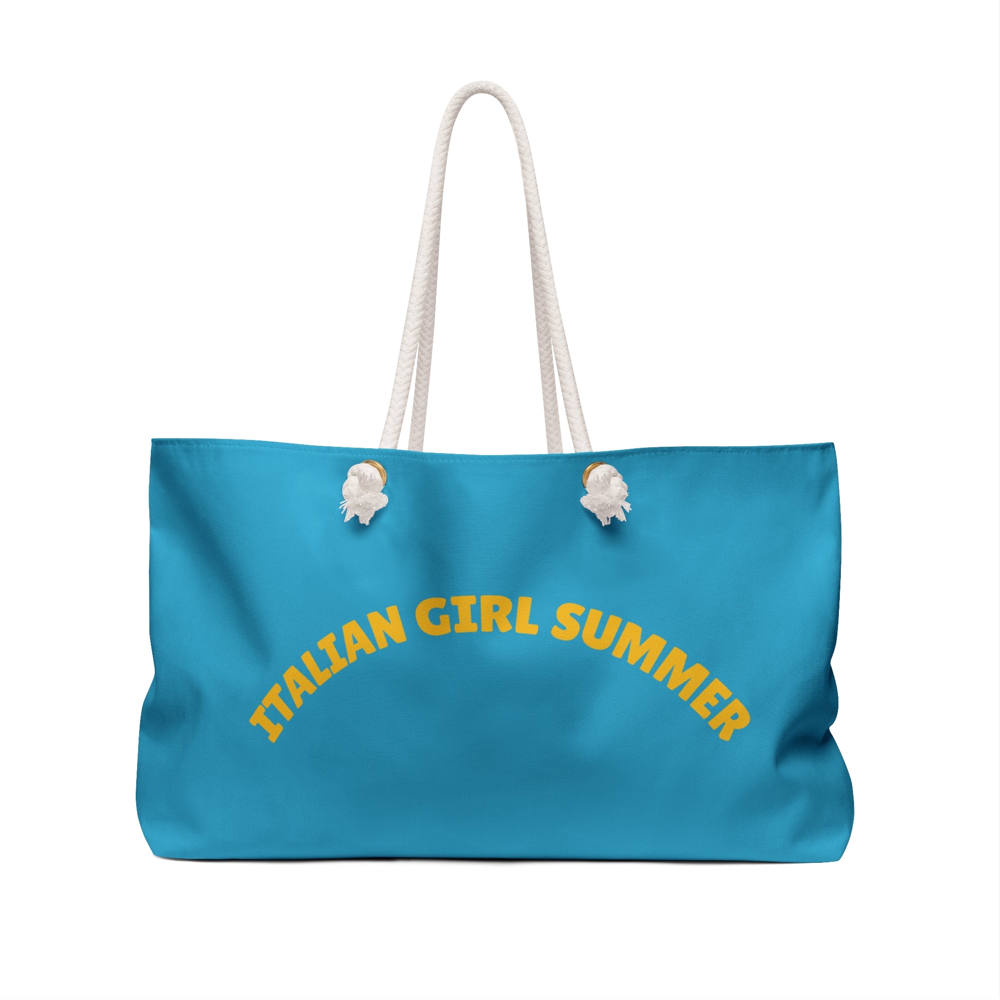 Mediterranean Summer Weekender Bag - Italian Girl Summer