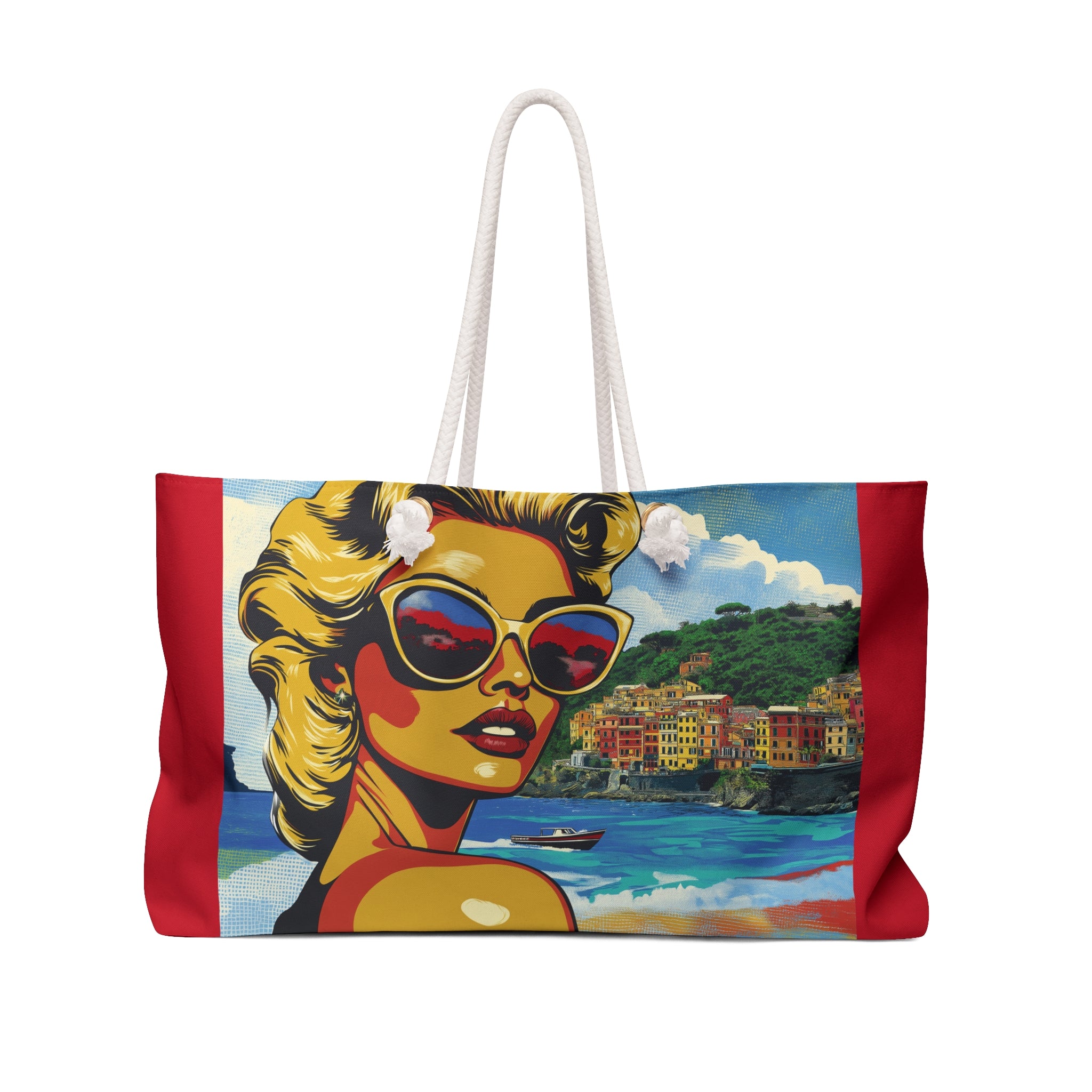 Mediterranean Summer Weekender Bag - Current Mood: Bellissima