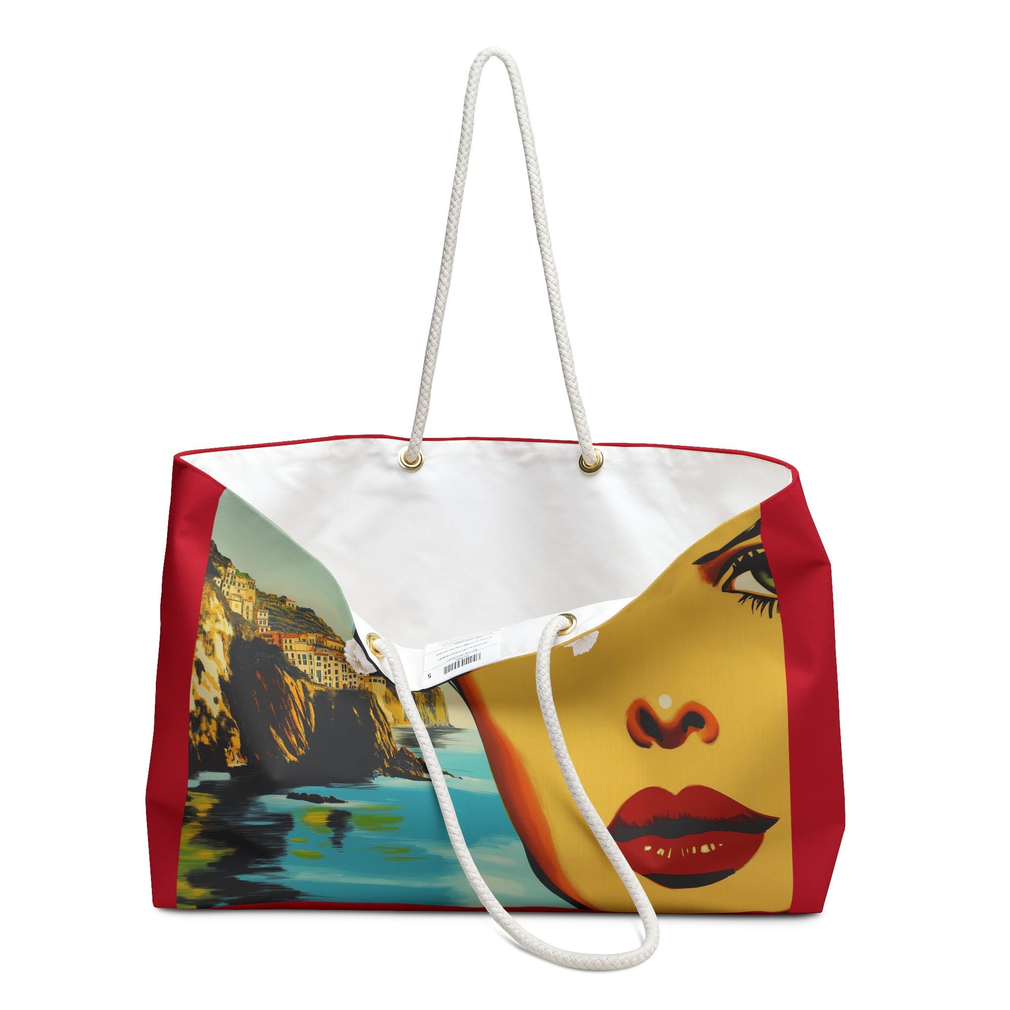 Mediterranean Summer Weekender Bag - Escape to the Amalfi Coast