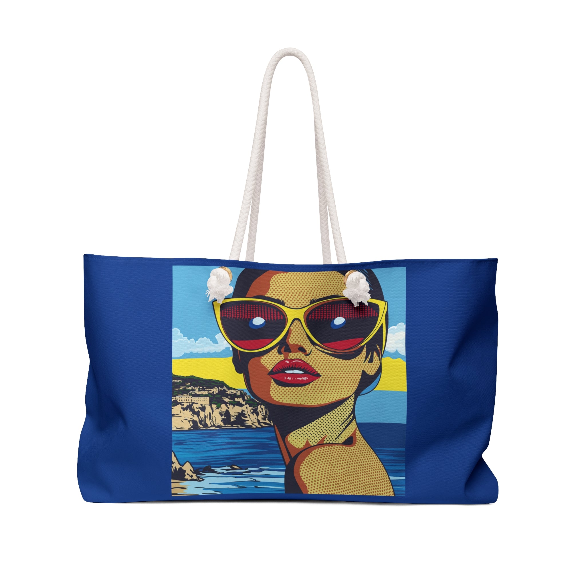 Mediterranean Summer Weekender Bag - Meet Me in Sicily