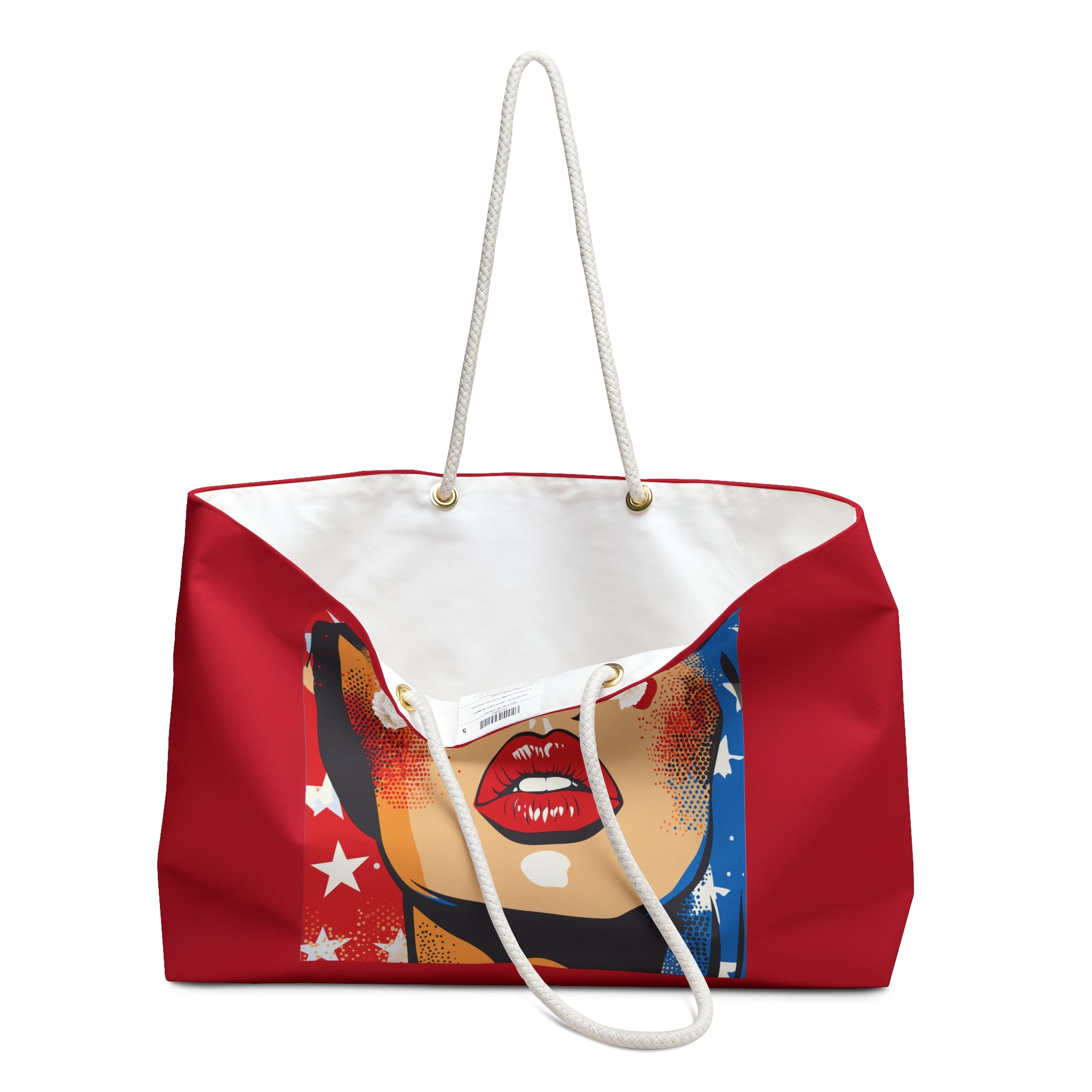 Stars & Stripes Beach Bag Collection - She's a Firecracker