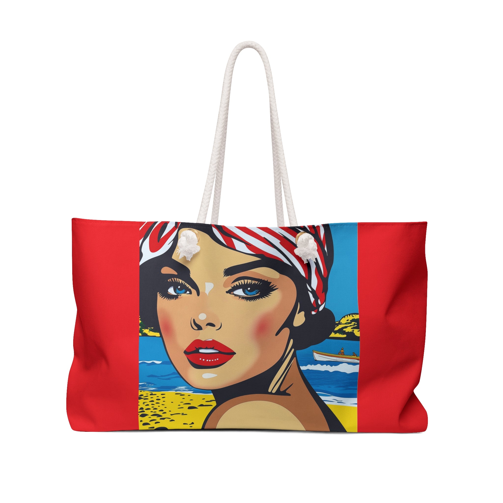 Mediterranean Summer Weekender Bag - Meet Me in Sardinia