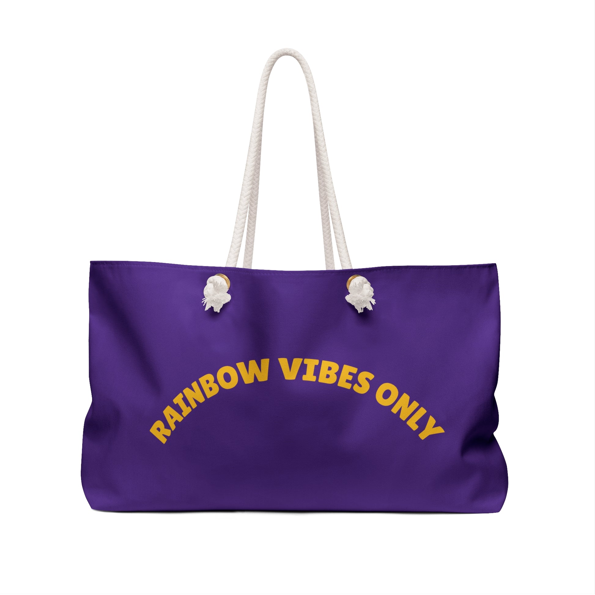Rainbow Beach Bag Collection - Rainbow Vibes Only