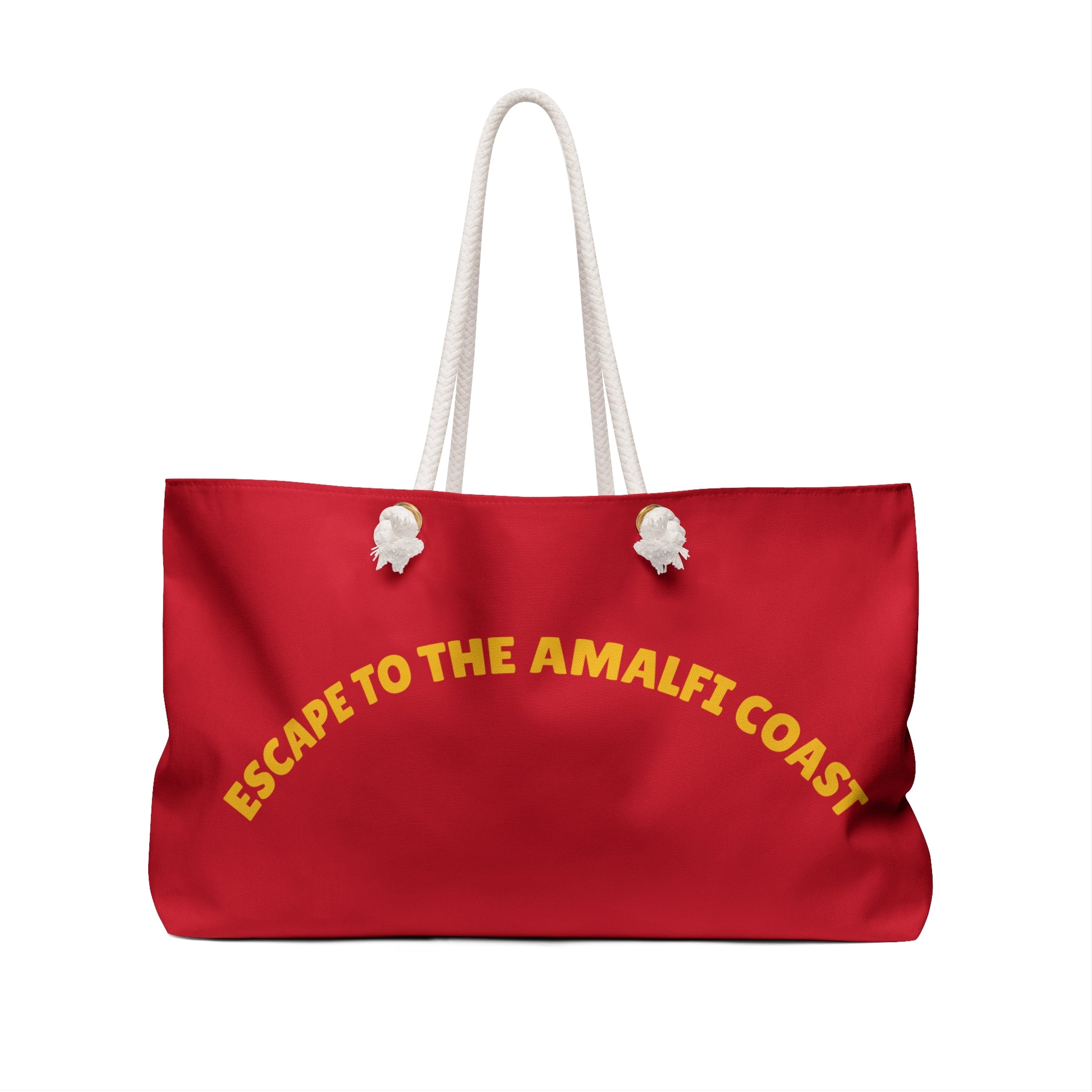 Mediterranean Summer Weekender Bag - Escape to the Amalfi Coast