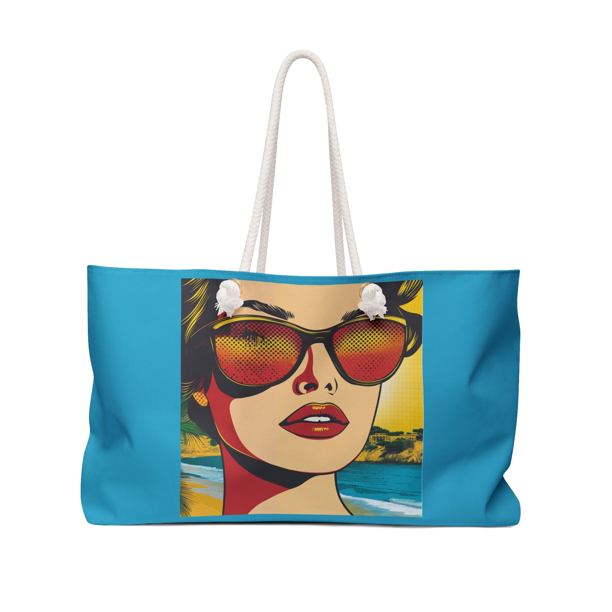 Mediterranean Summer Weekender Bag - Summer in Cyprus