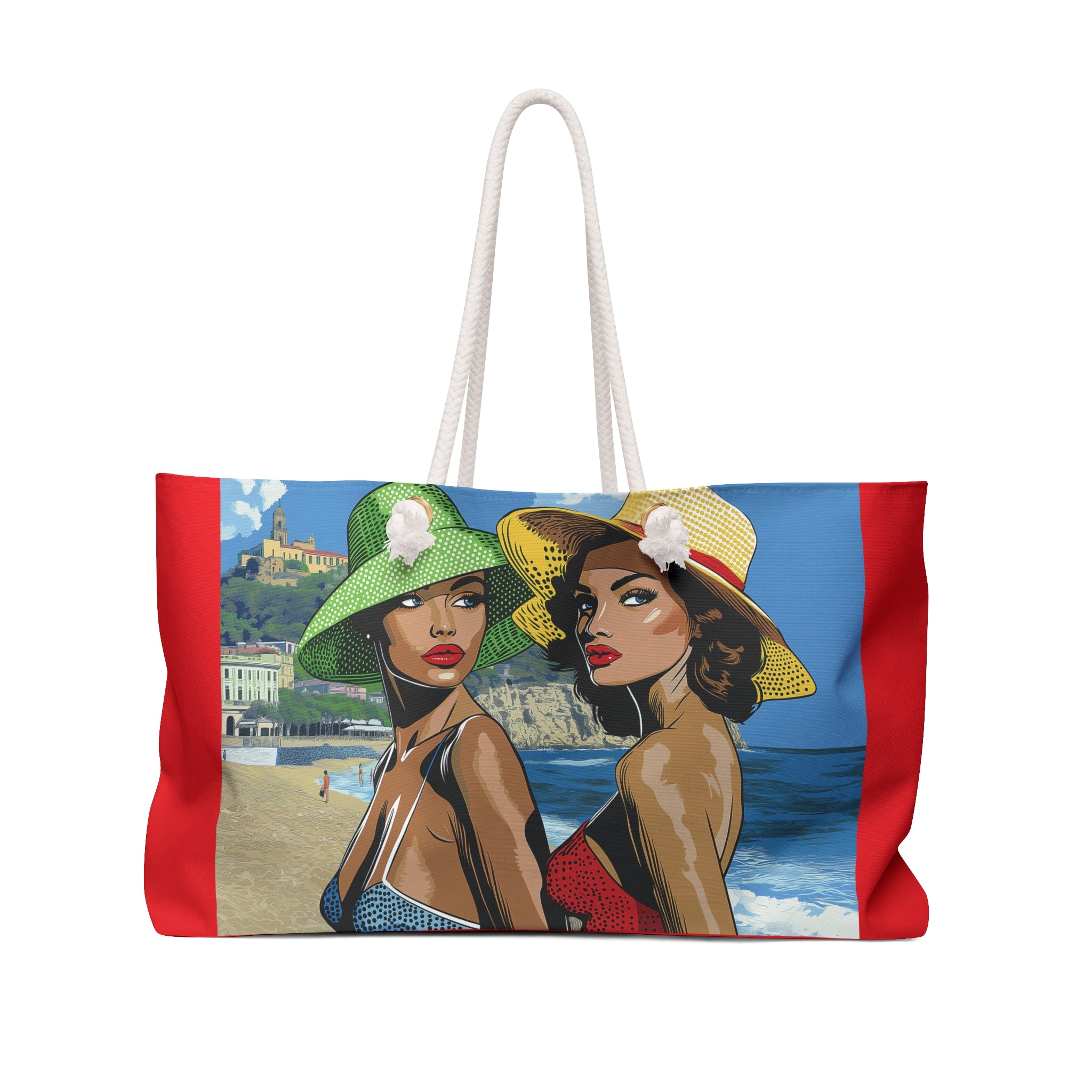 Mediterranean Summer Weekender Bag - Living La Dolce Vita