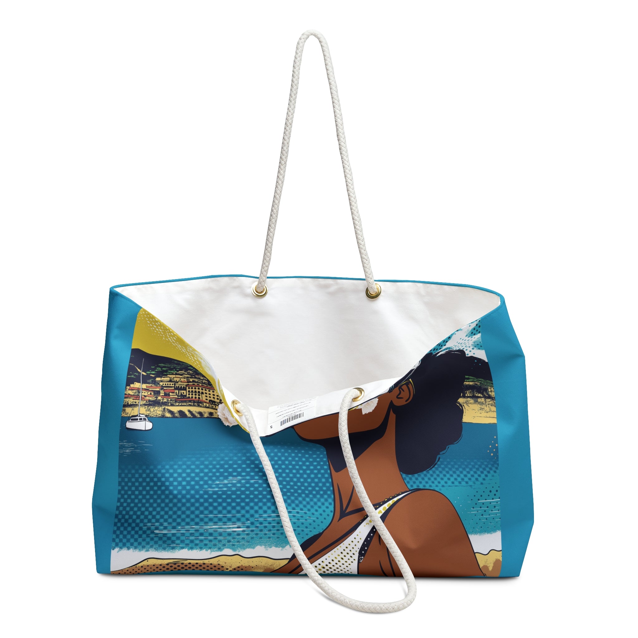 Mediterranean Summer Weekender Bag - J’adore la Côte d’Azur