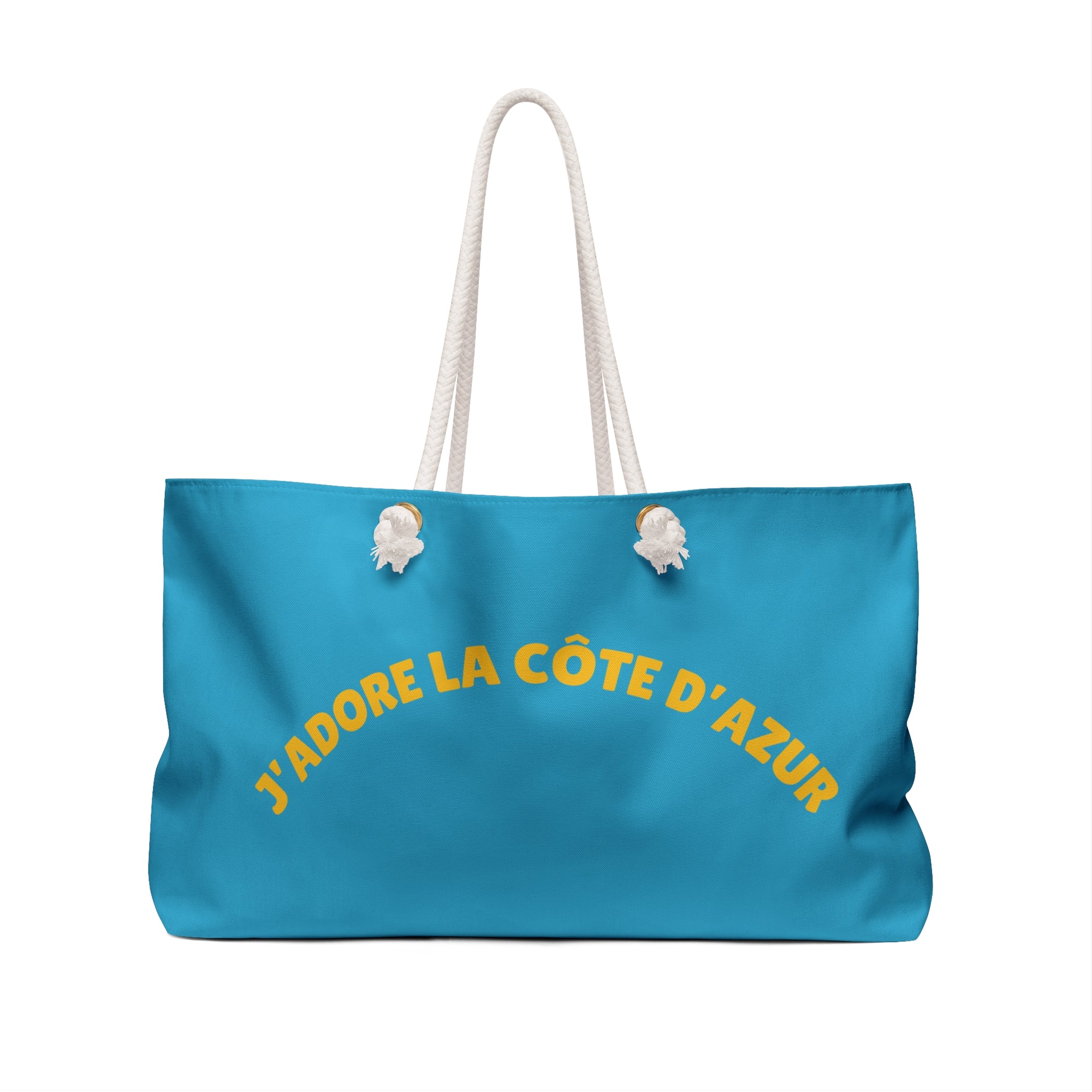 Mediterranean Summer Weekender Bag - J’adore la Côte d’Azur