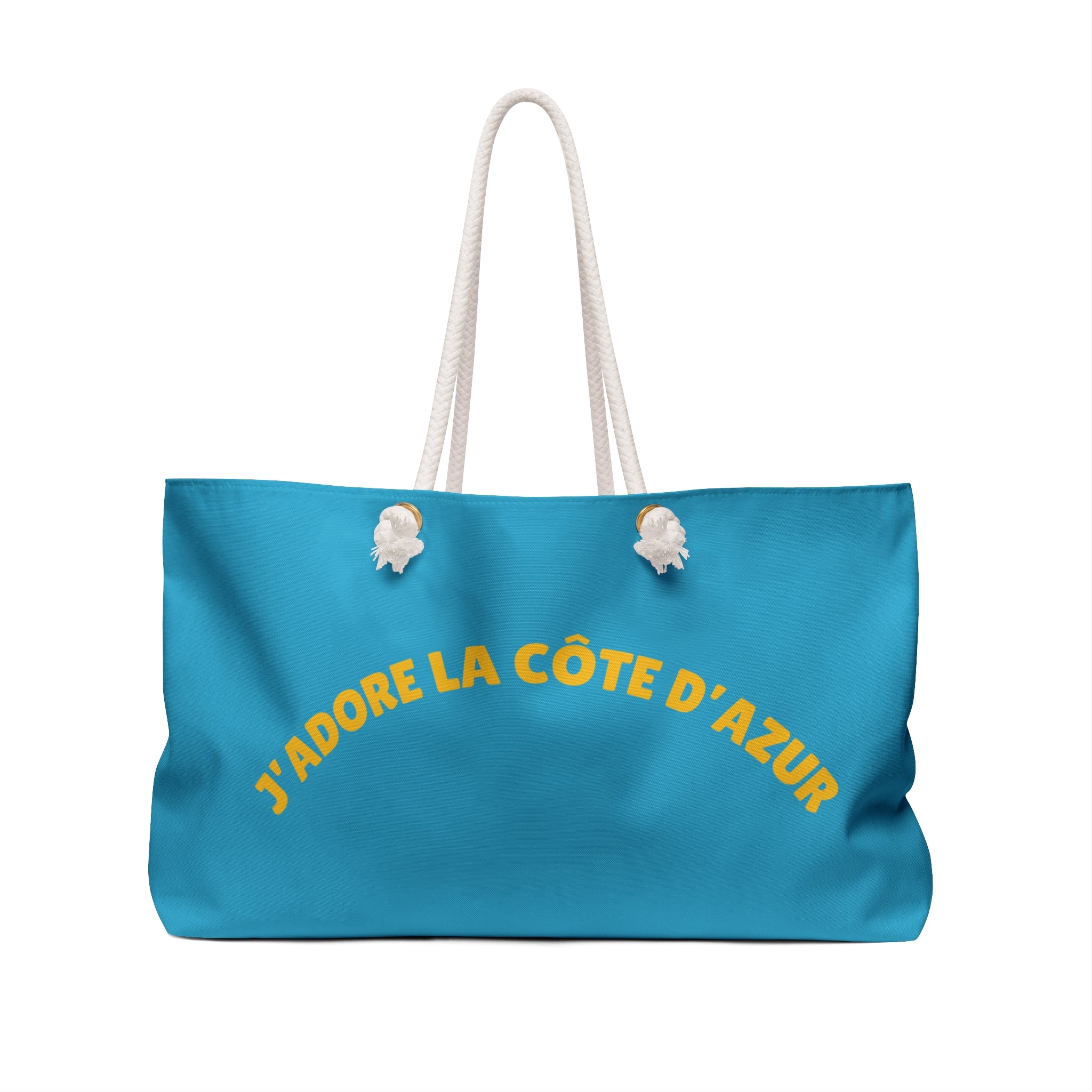 Mediterranean Summer Weekender Bag - J’adore la Côte d’Azur