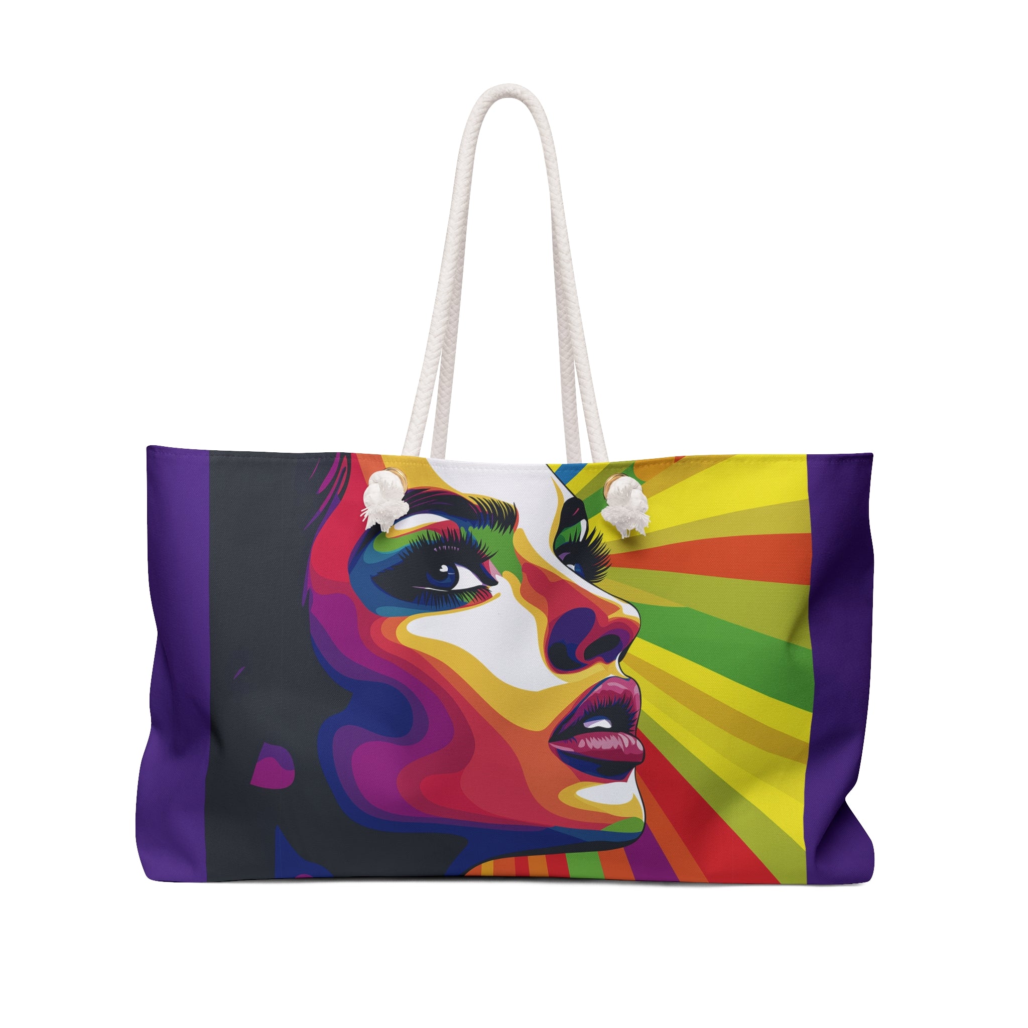 Rainbow Beach Bag Collection - Rainbow Vibes Only