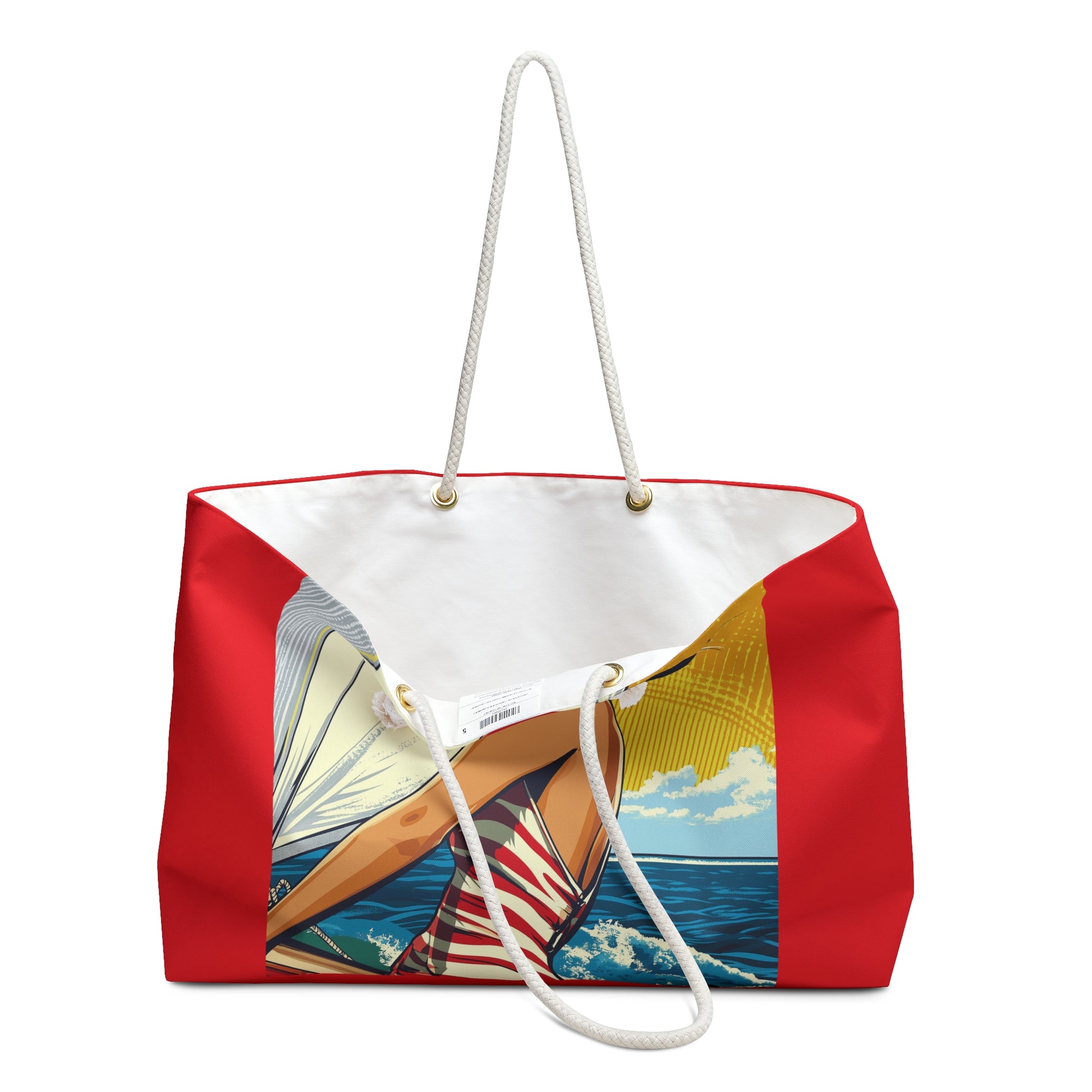 Nautical Beach Bag Collection - Sails Up, Worries Down
