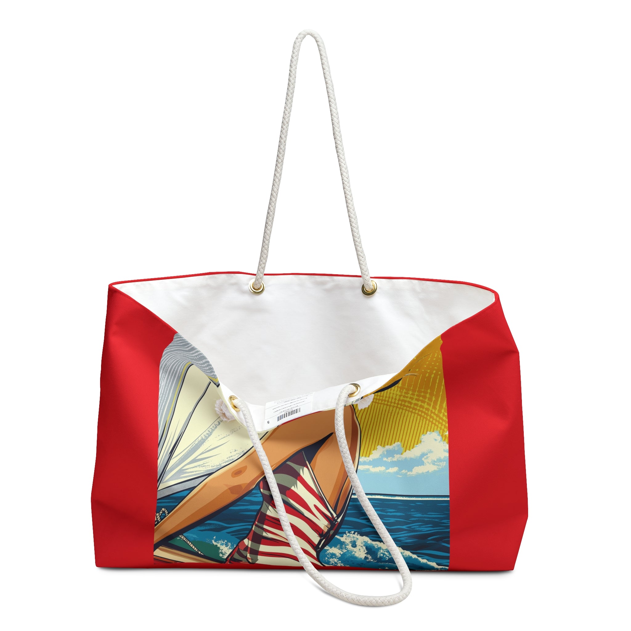Nautical Beach Bag Collection - Sails Up, Worries Down