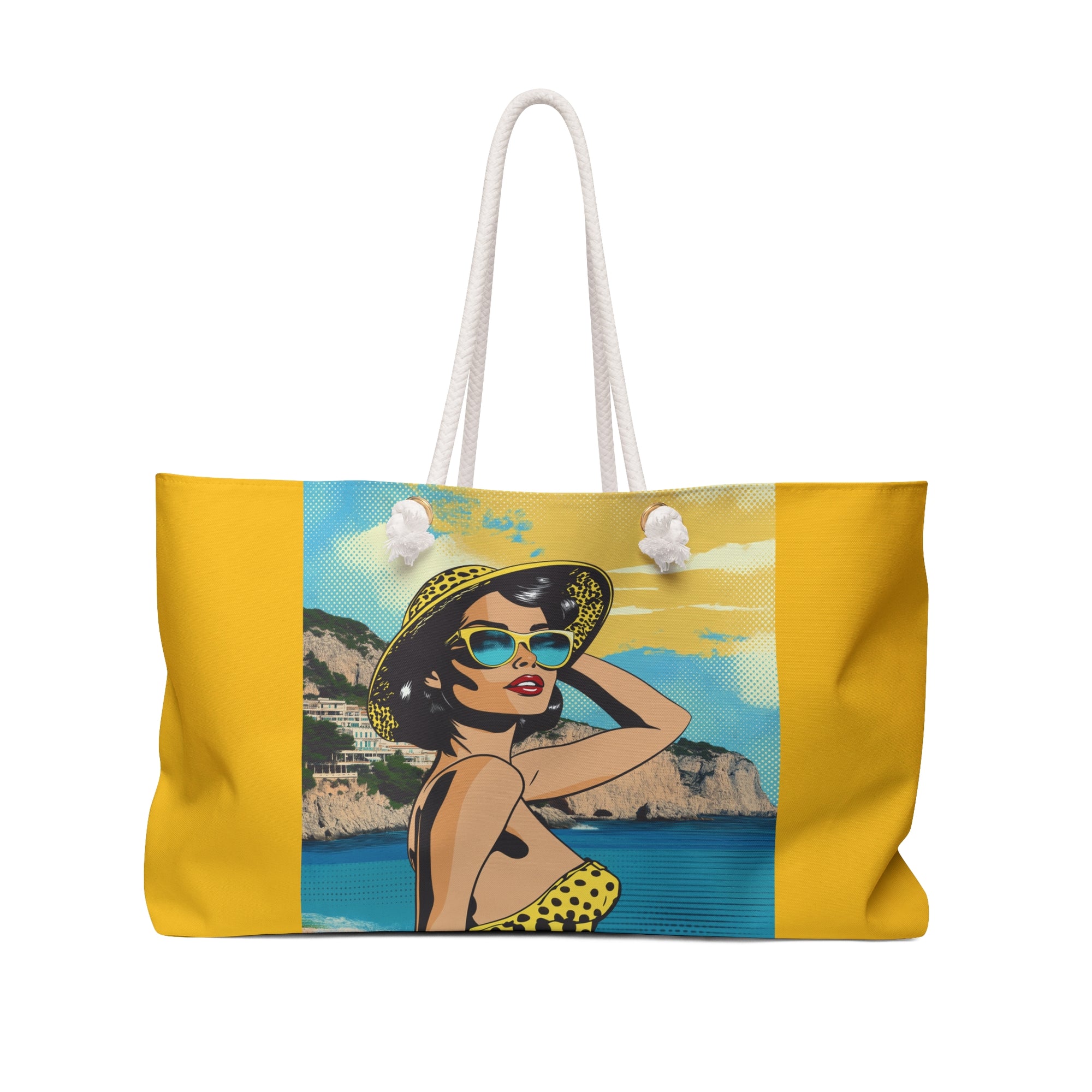 Mediterranean Summer Weekender Bag - Meet Me in Mallorca