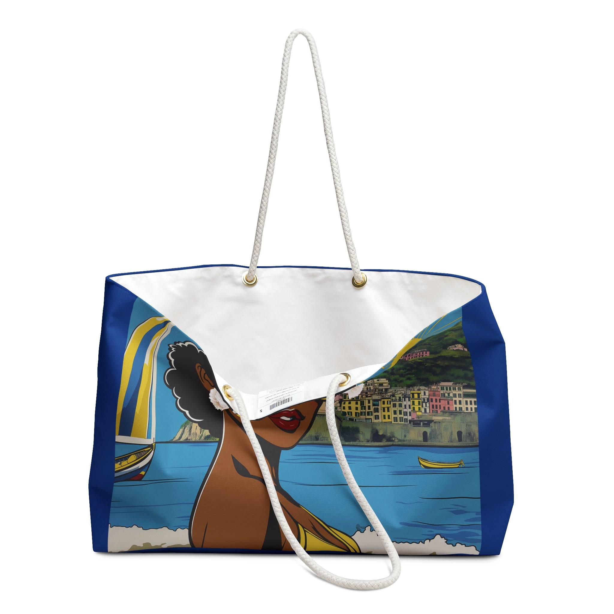 Mediterranean Summer Weekender Bag - Mediterranean Summer