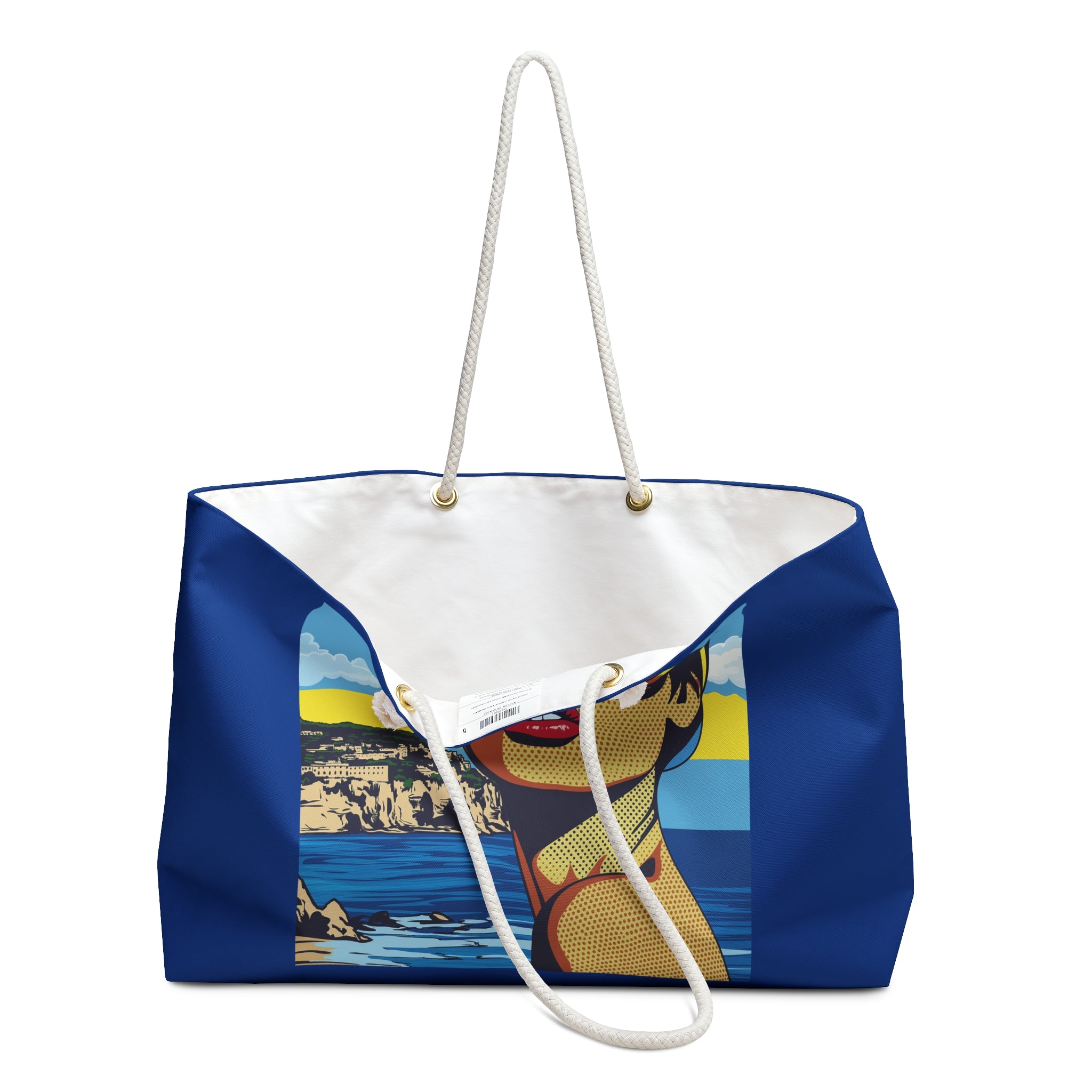 Mediterranean Summer Weekender Bag - Meet Me in Sicily