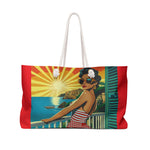 Mediterranean Summer Weekender Bag - Say Sì to Sorrento Sunsets