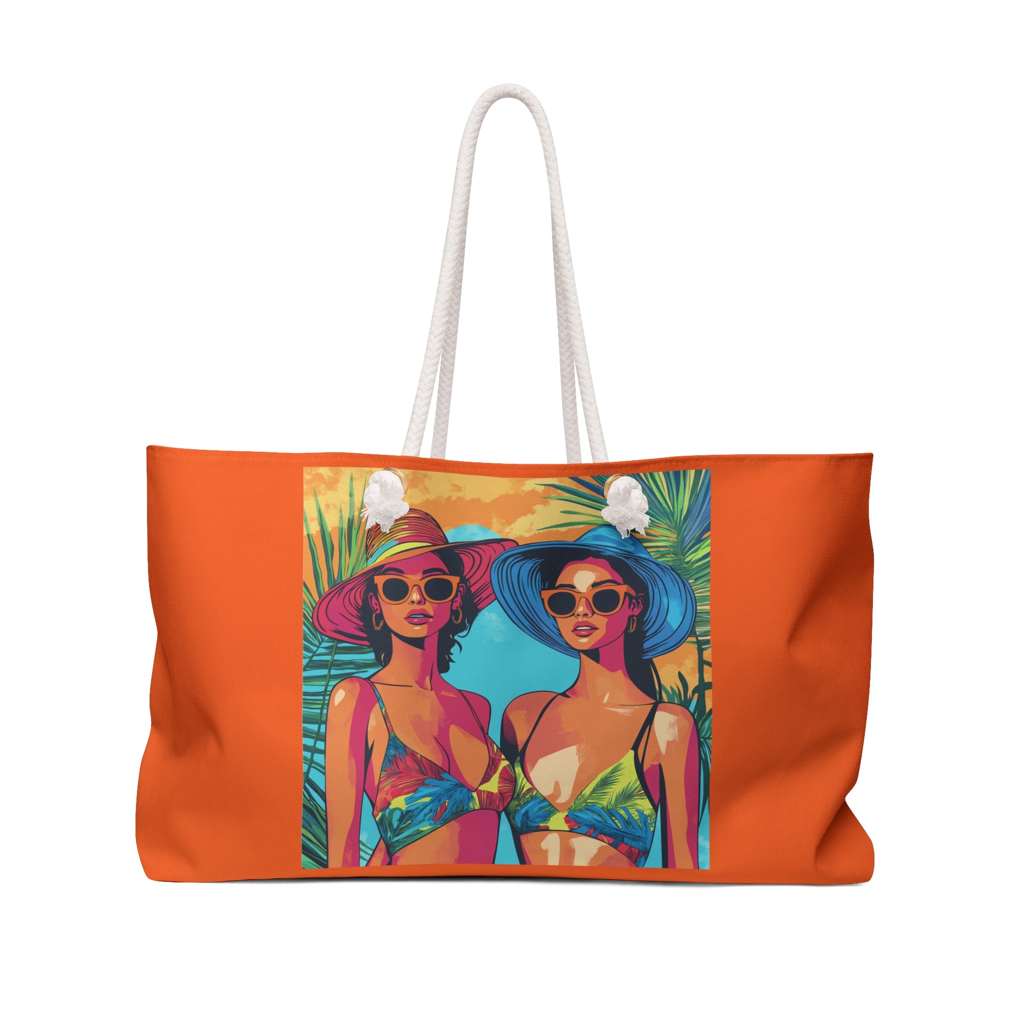 Mediterranean Summer Weekender Bag - Living La Buena Vida