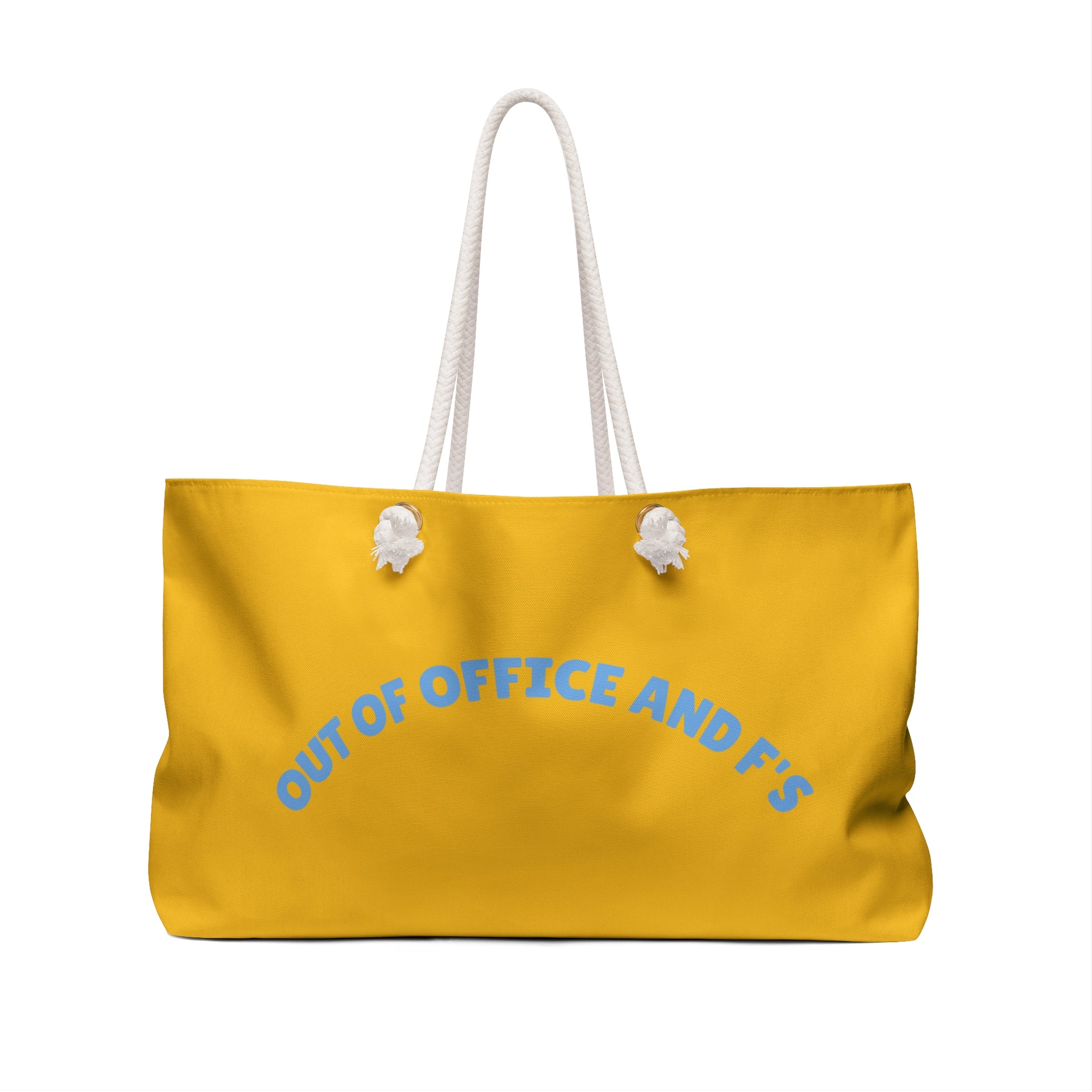 Beach, Overnight or Weekender Bag - Out of Office and F's