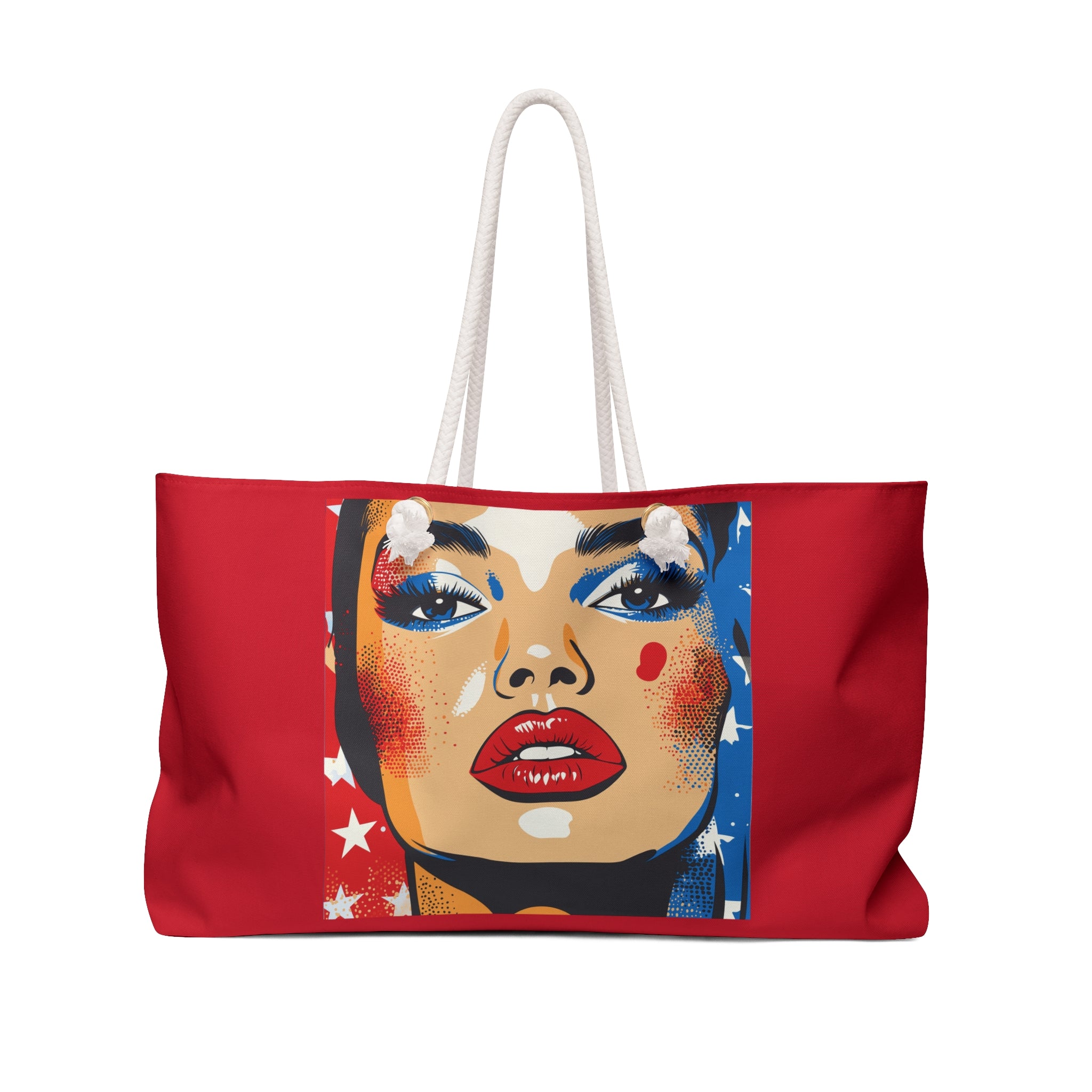 Stars & Stripes Beach Bag Collection - She's a Firecracker