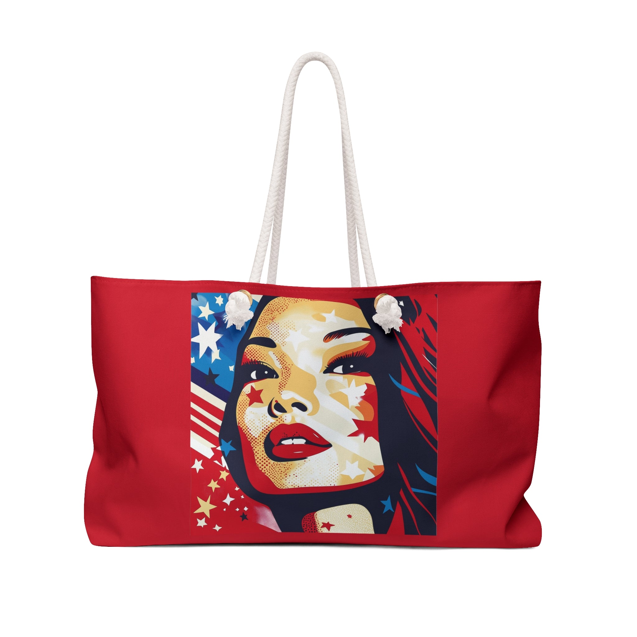 Stars & Stripes Beach Bag Collection - She's Serving Fireworks