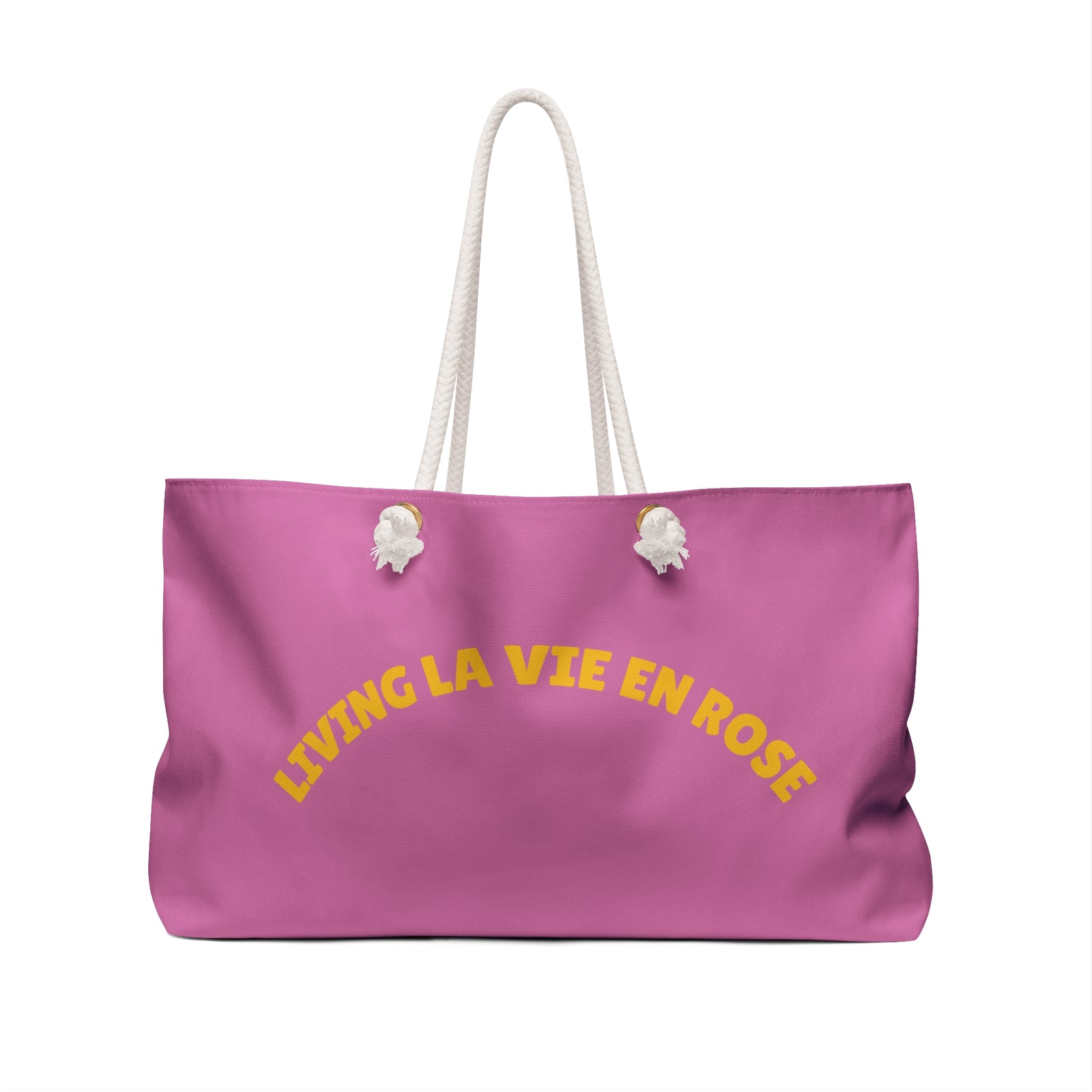 Mediterranean Summer Weekender Bag - Living La Vie En Rose