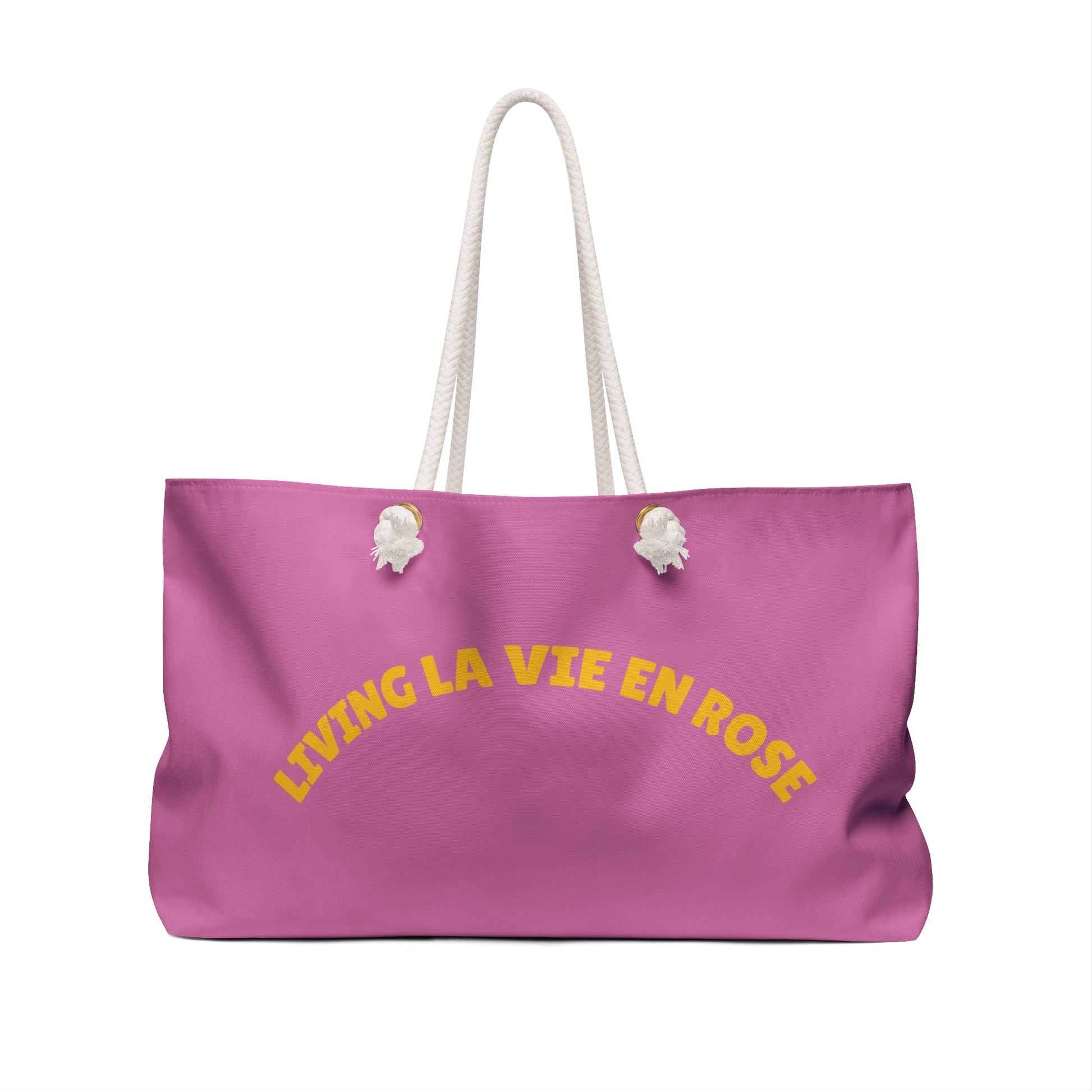 Mediterranean Summer Weekender Bag - Living La Vie En Rose