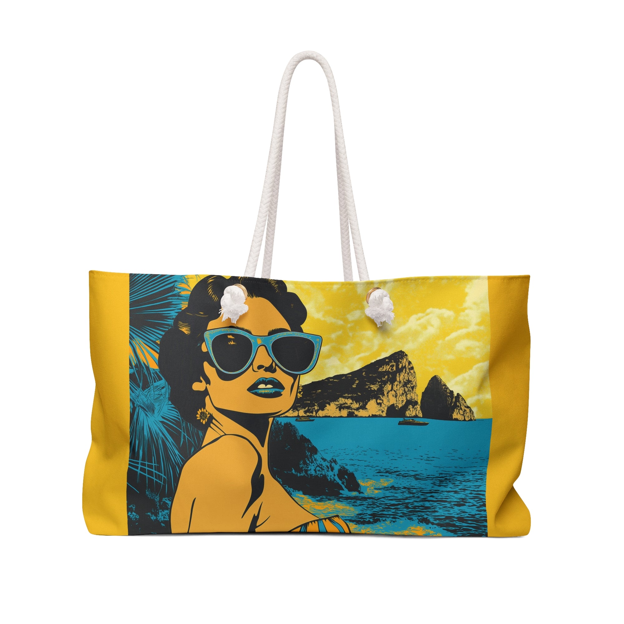 Mediterranean Summer Weekender Bag - Ciao Bella from Capri